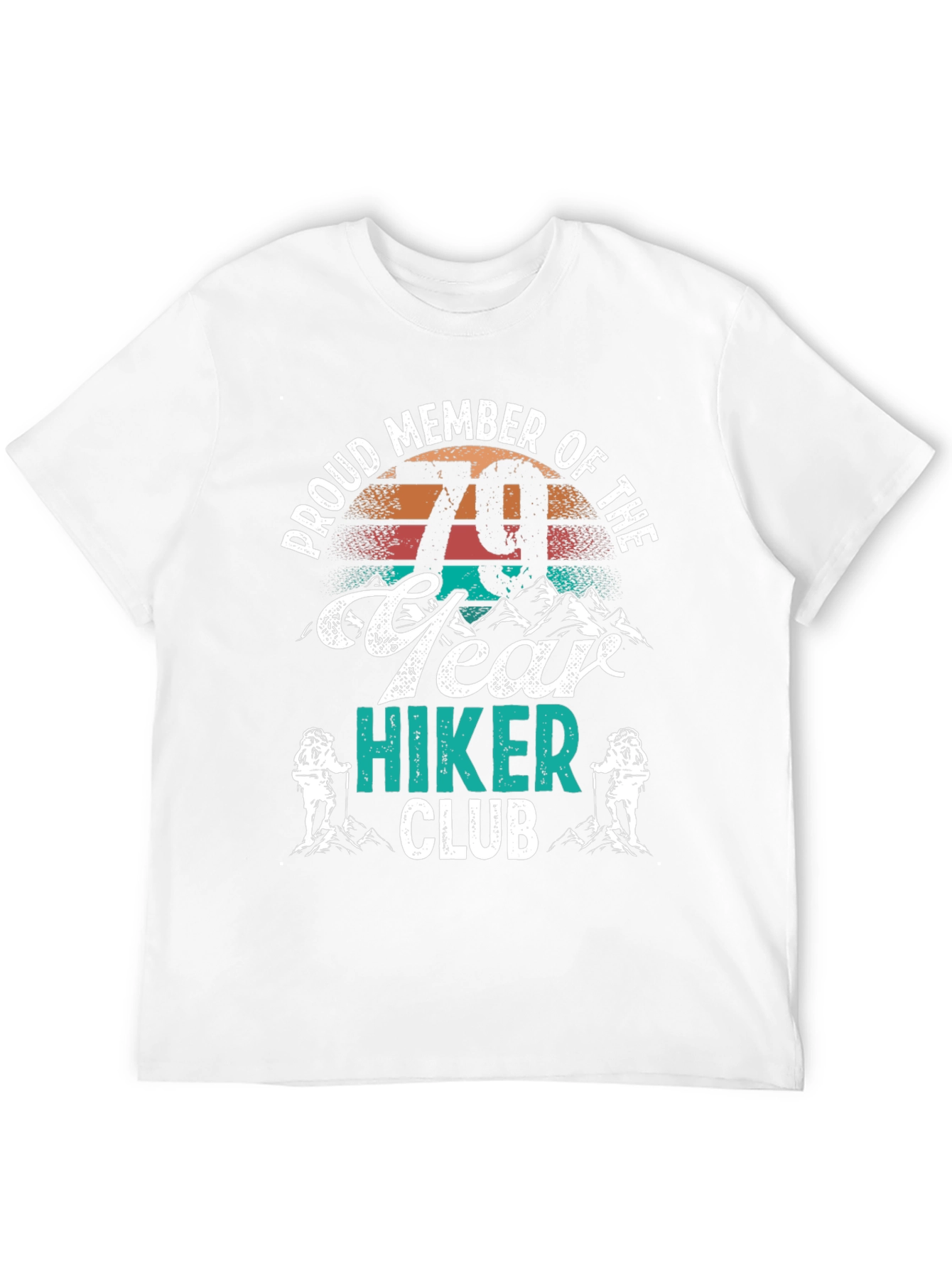 79 Year Hiker Club Graphic Tee