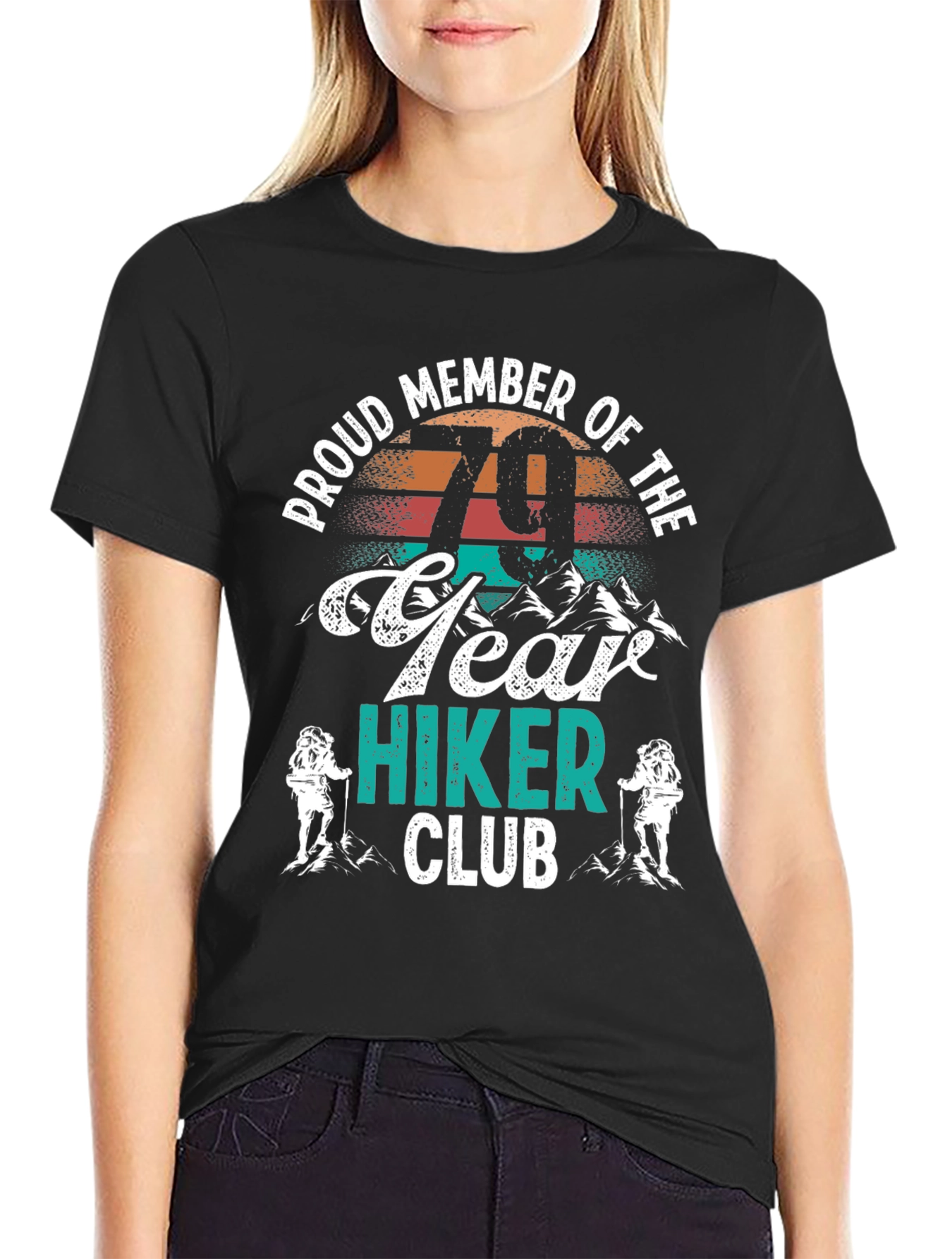 79 Year Hiker Club Graphic Tee