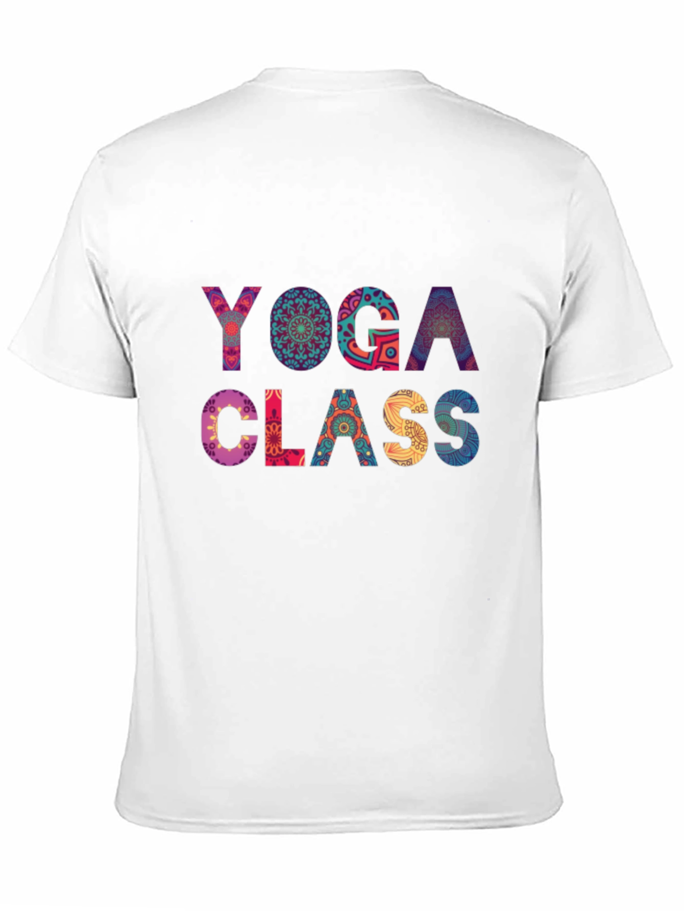 Yoga Class Graphic Tee - Mens Black T-Shirt