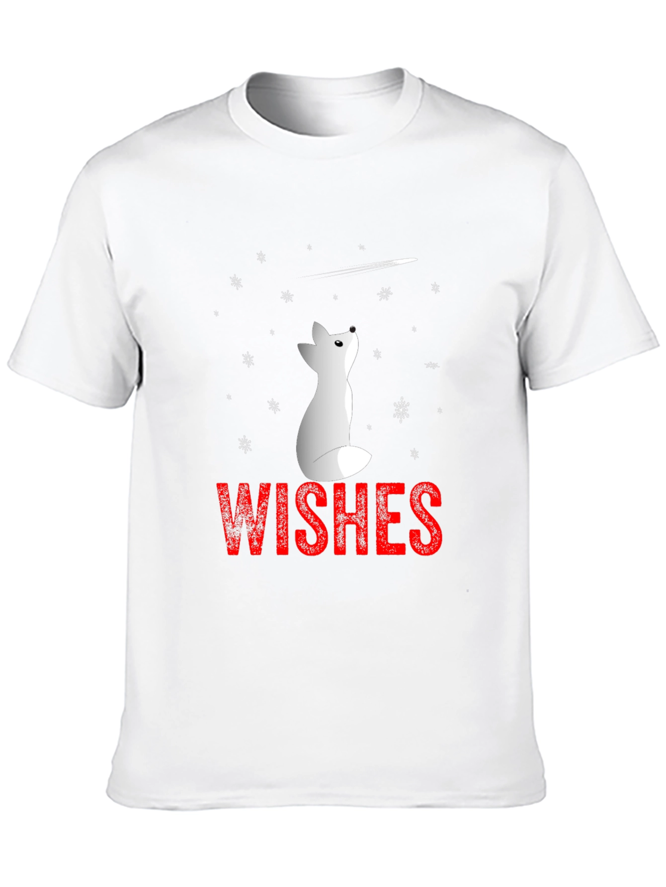 Winter Wishes Graphic Tee - Black