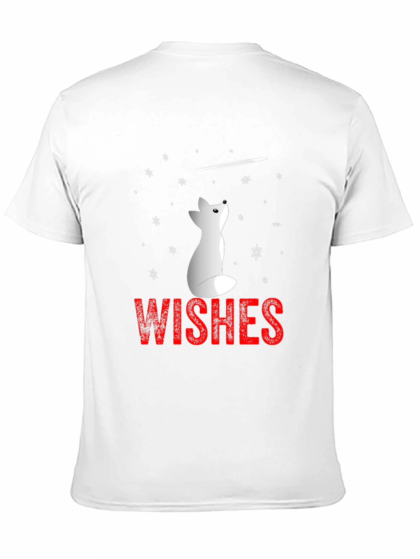 Winter Wishes Graphic Tee - Black