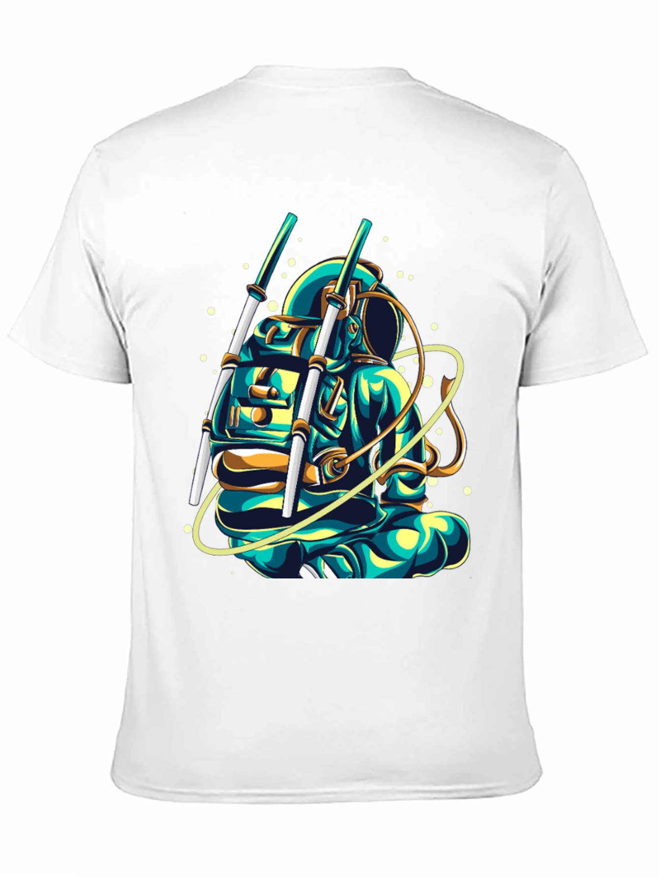 Astronaut Graphic T-Shirt - Cool Space Design