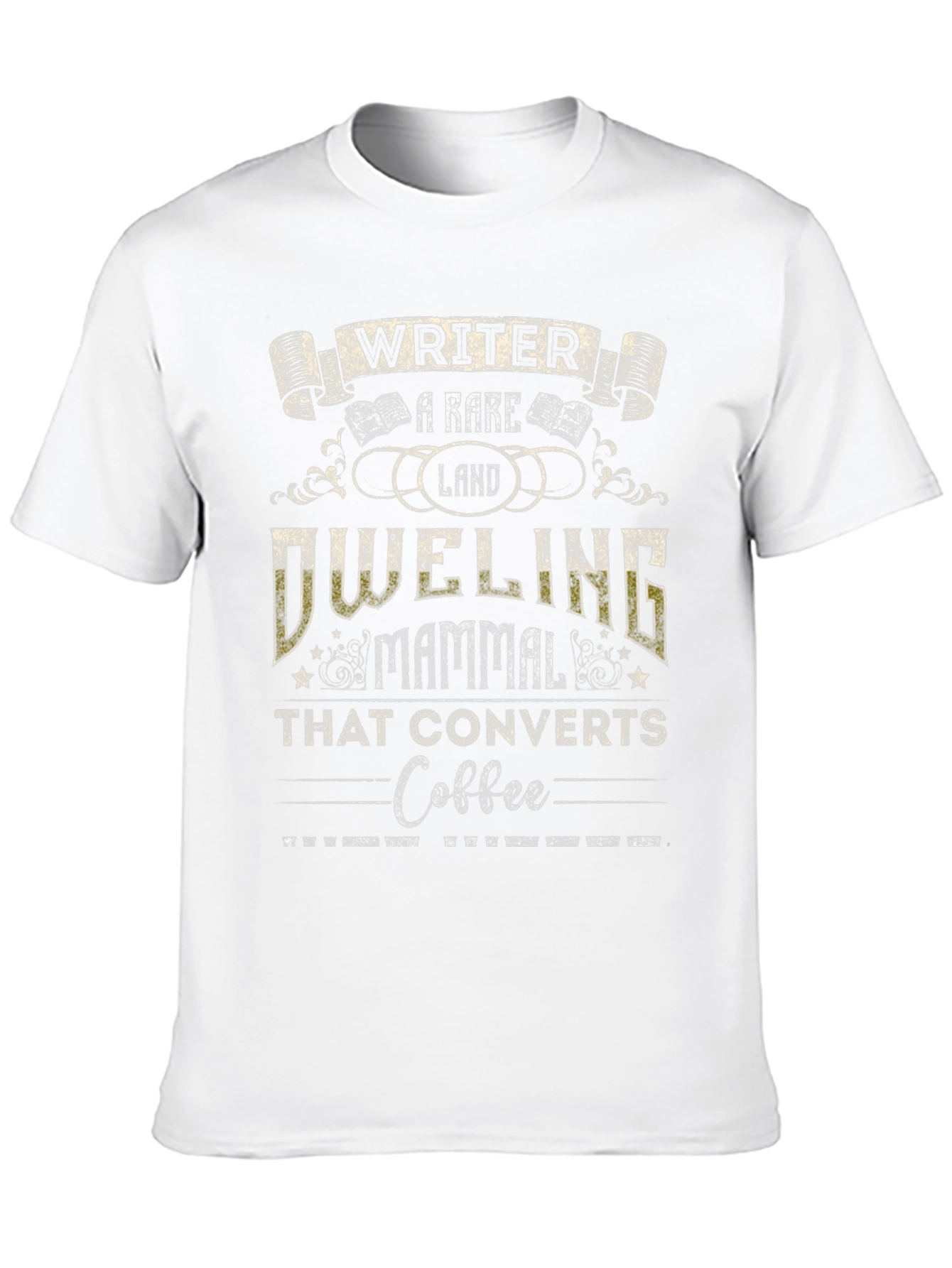 Writer Coffee Convert T-Shirt