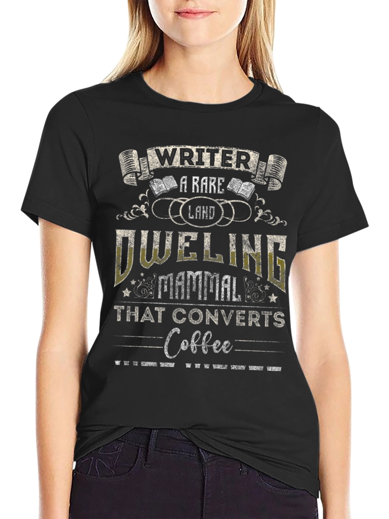 Writer Coffee Convert T-Shirt