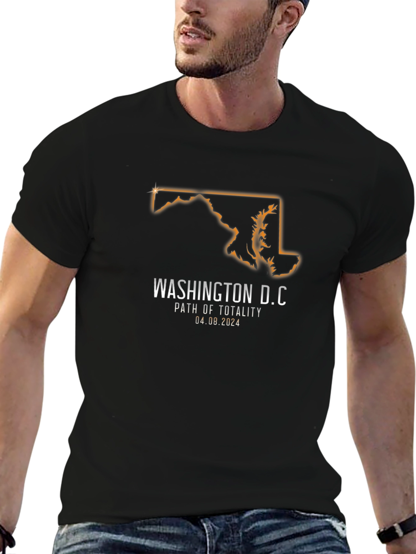 Washington D.C. Total Solar Eclipse 2024 T-Shirt