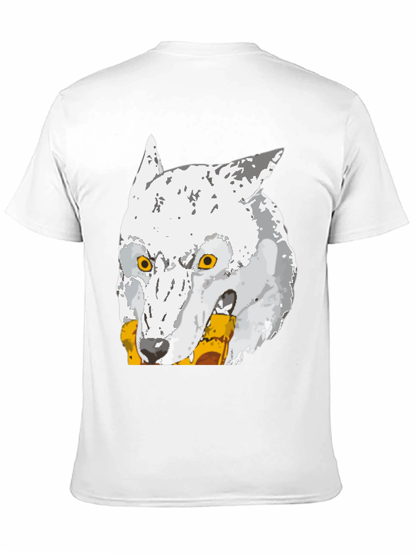 Wolf Graphic Tee - Mens Black T-Shirt