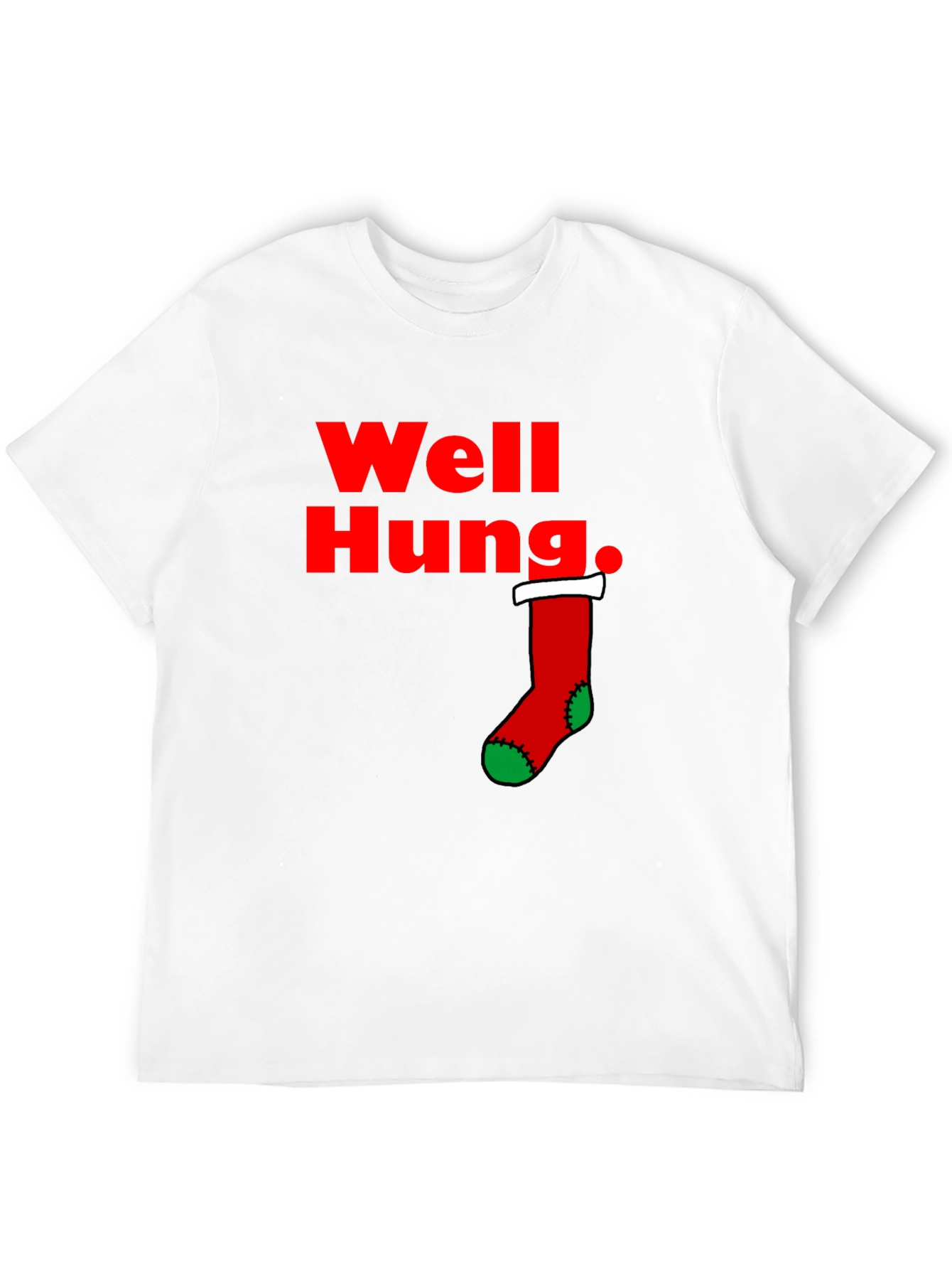 Well Hung Christmas T-Shirt