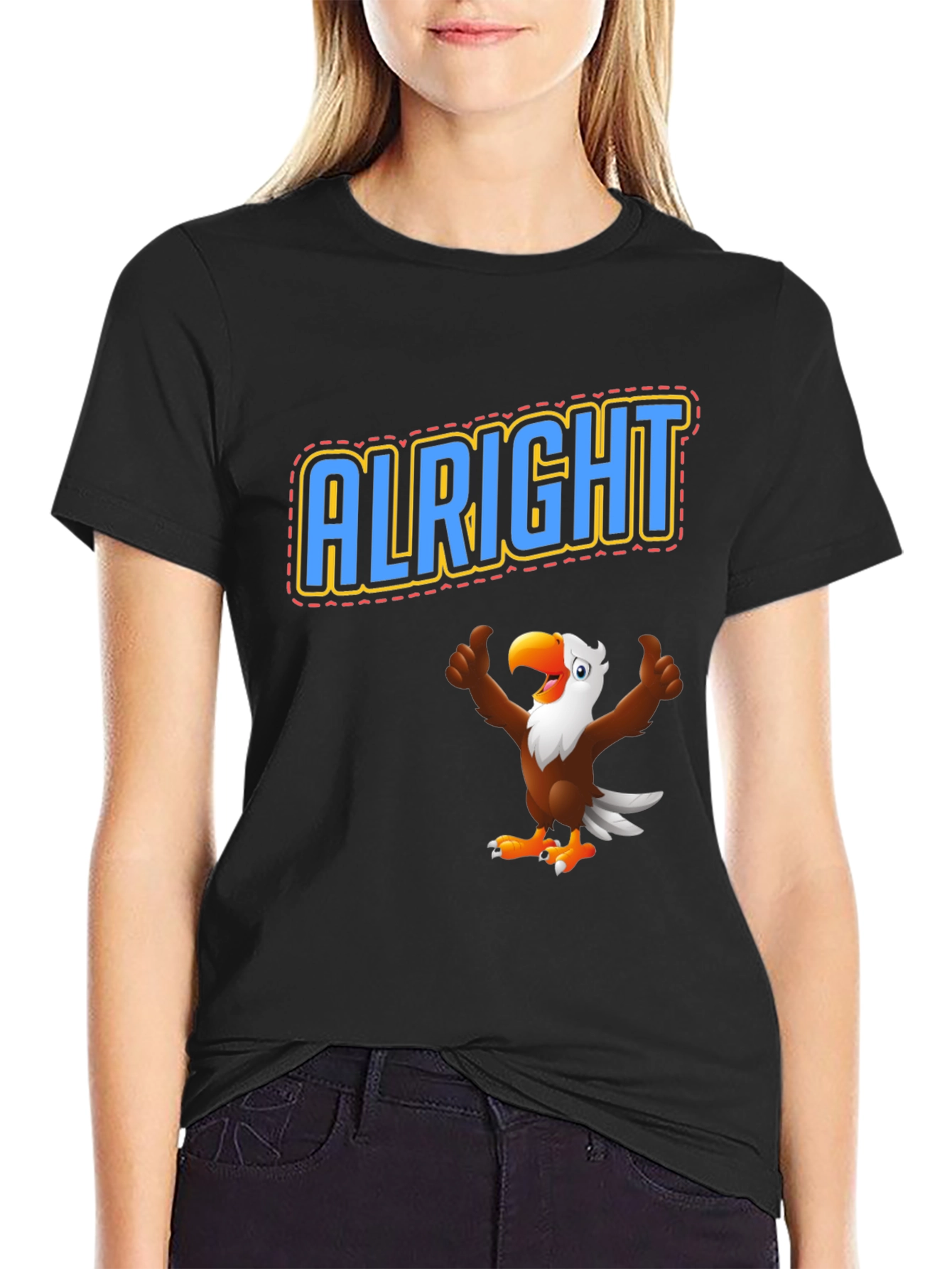 Alright Eagle Graphic T-Shirt