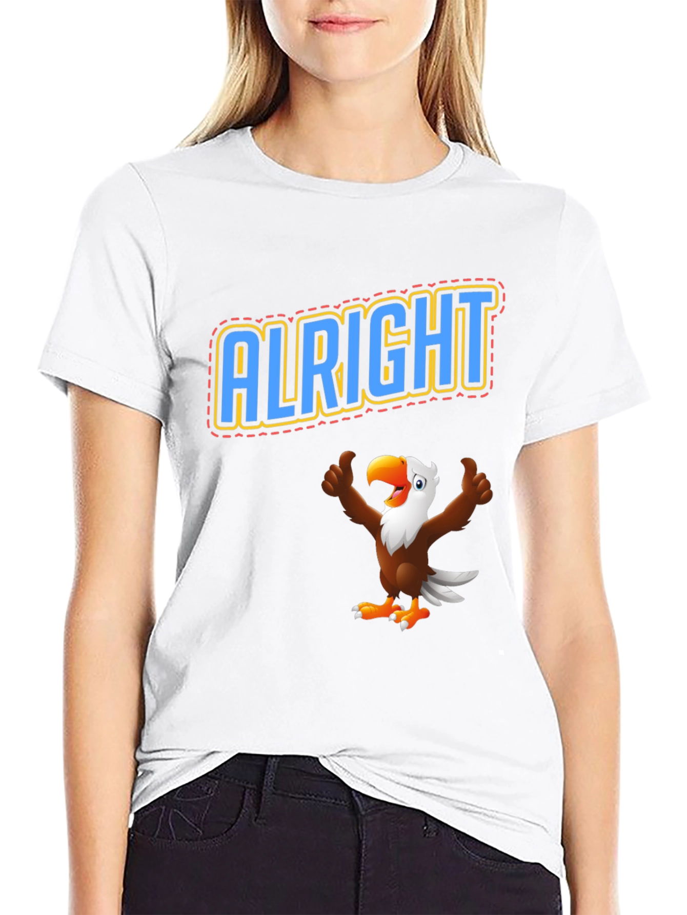 Alright Eagle Graphic T-Shirt