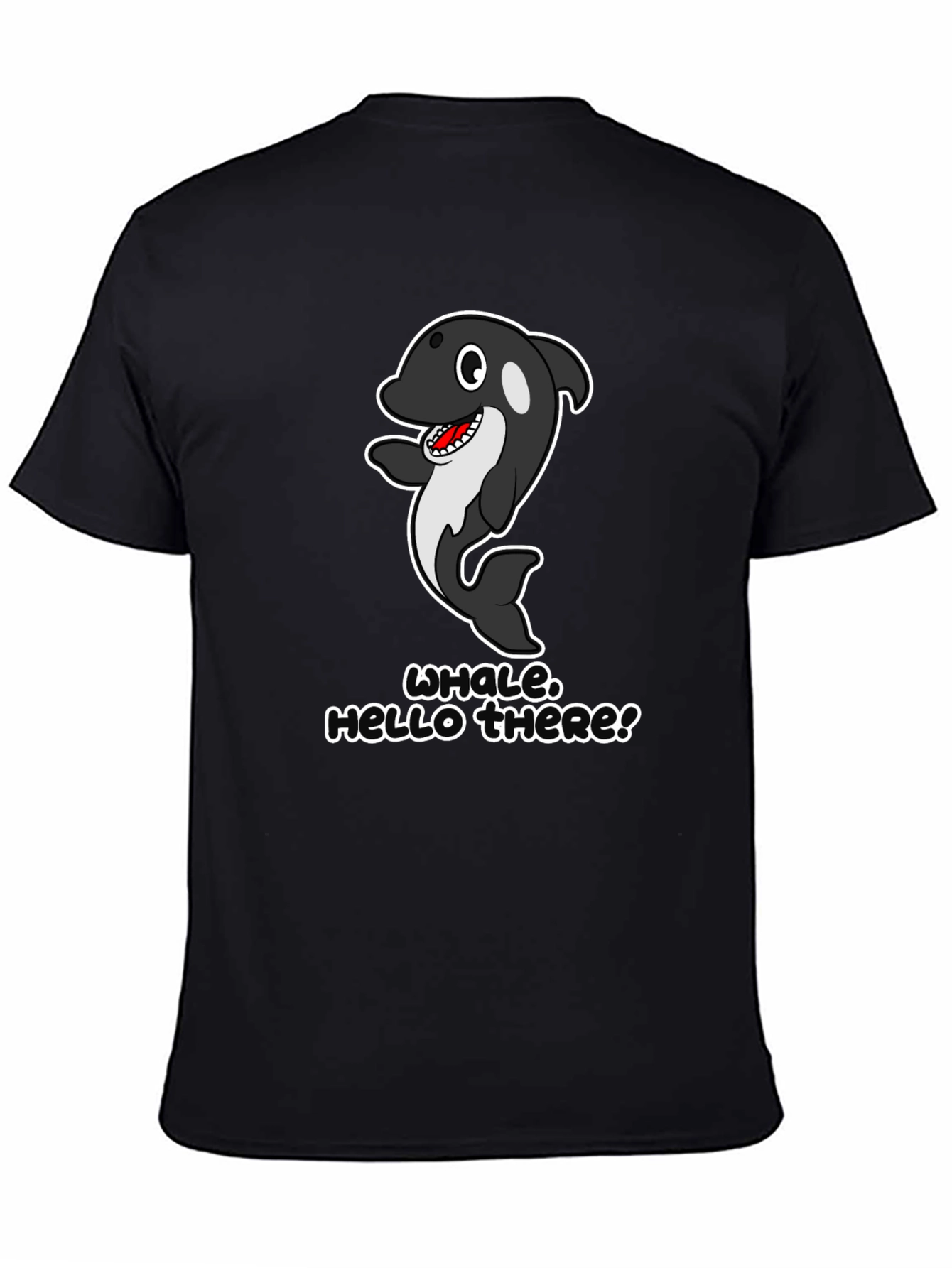 Whale Hello There! Graphic T-Shirt