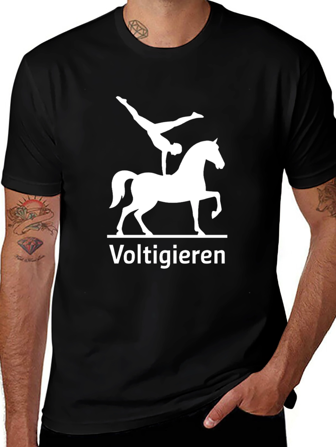 Voltigieren T-Shirt - Equestrian Vaulting Tee