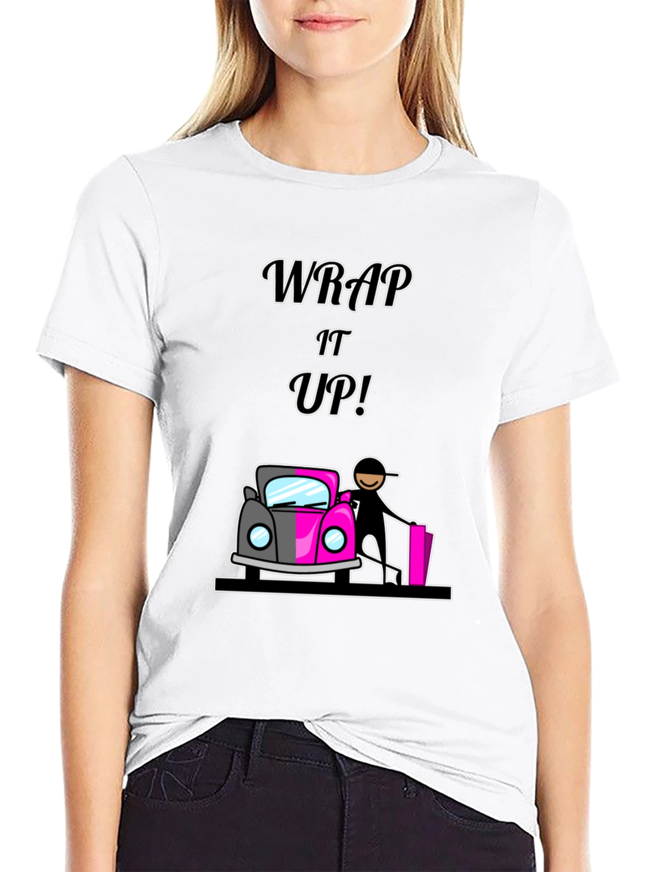 Wrap It Up! Car Wrapping T-Shirt