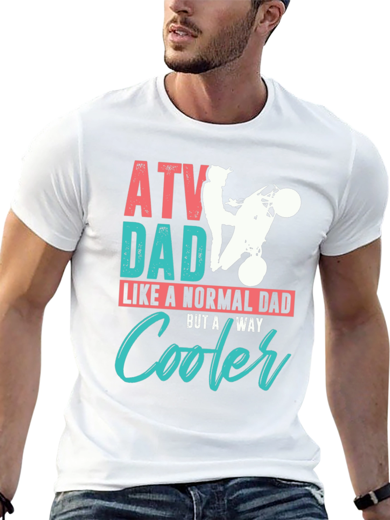 ATV Dad T-Shirt: Cool Dad Gift