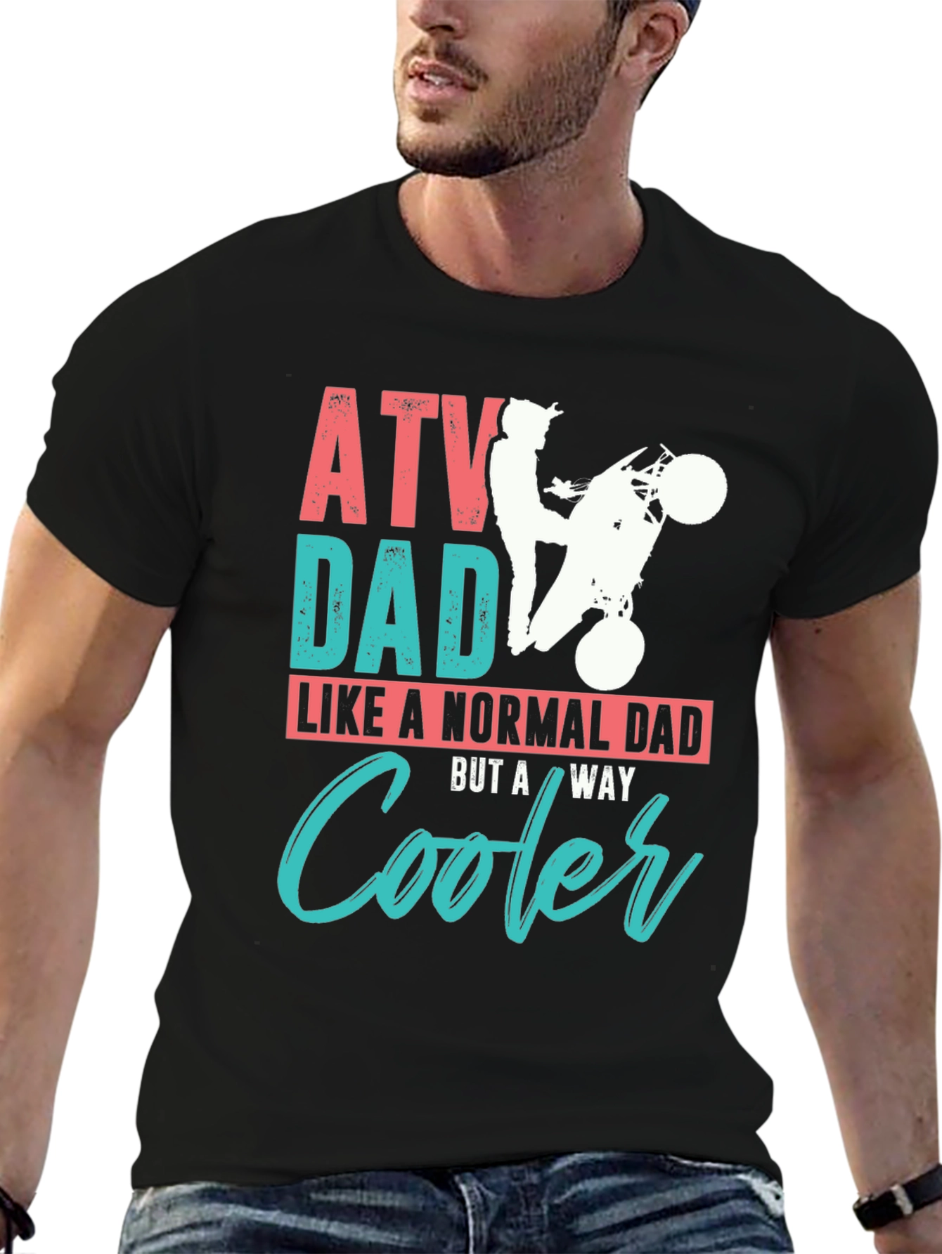 ATV Dad T-Shirt: Cool Dad Gift