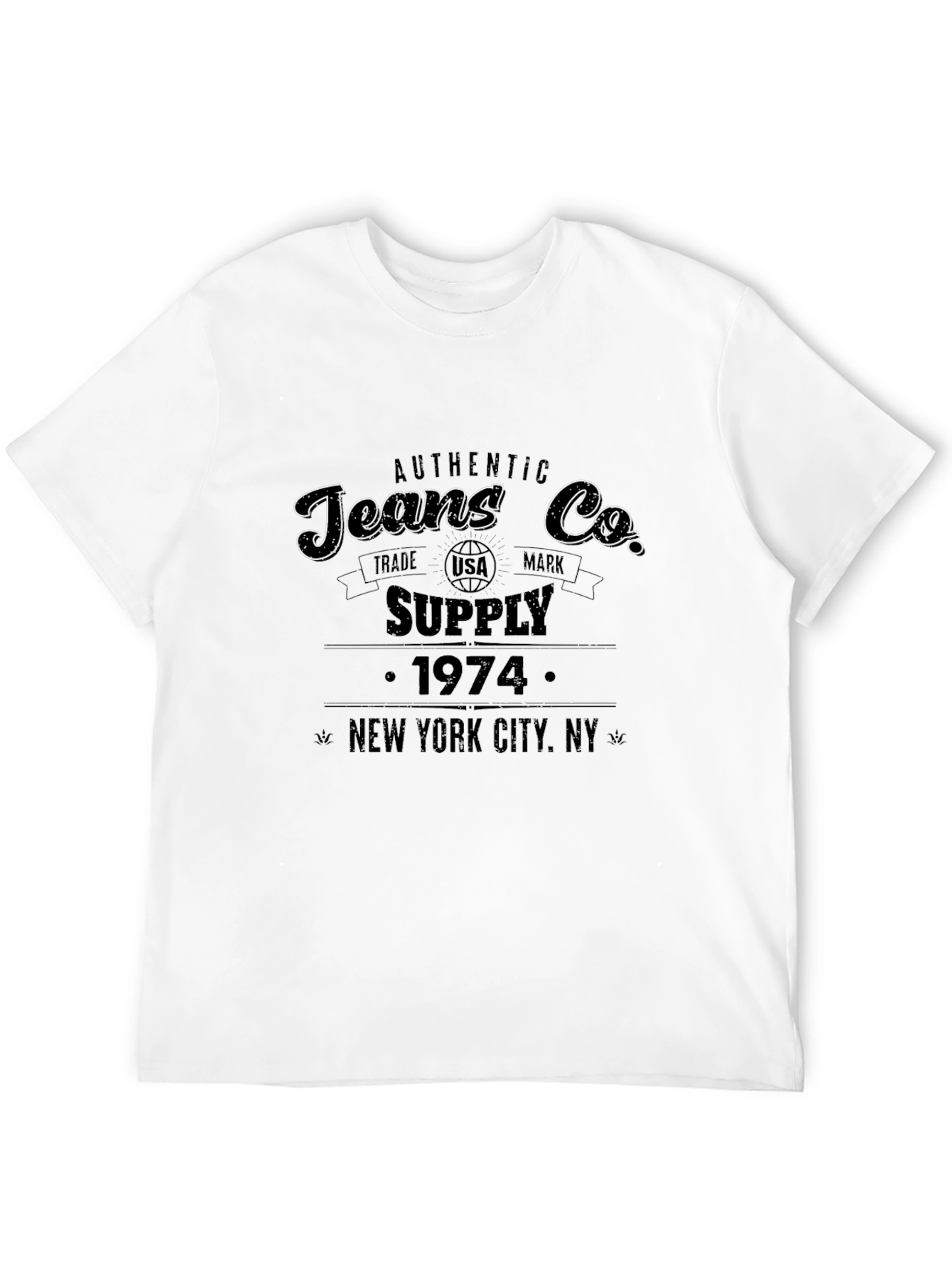 Authentic Jeans Co. Black T-Shirt