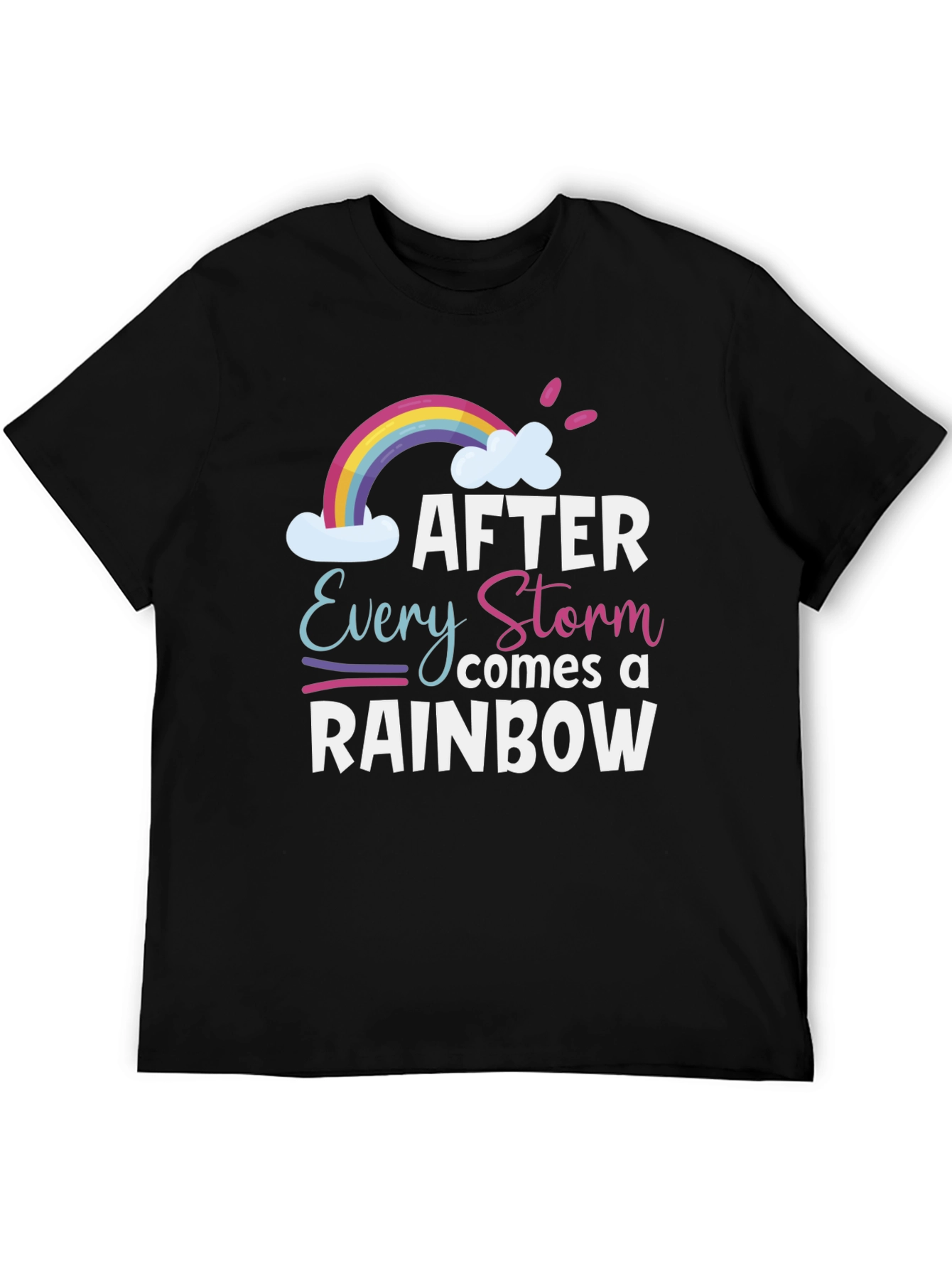 After Every Storm Rainbow Graphic Tee