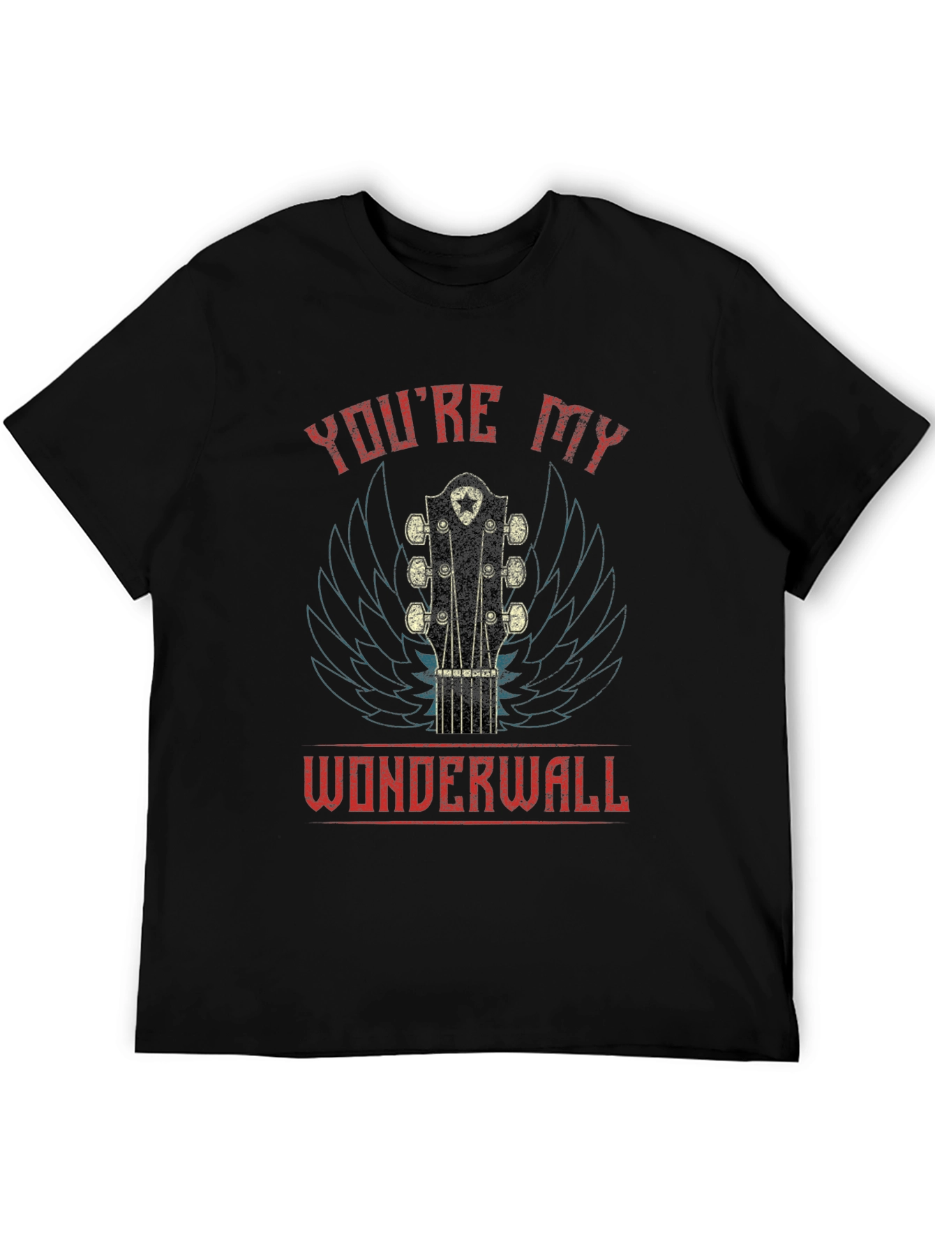 Wonderwall Guitar T-Shirt