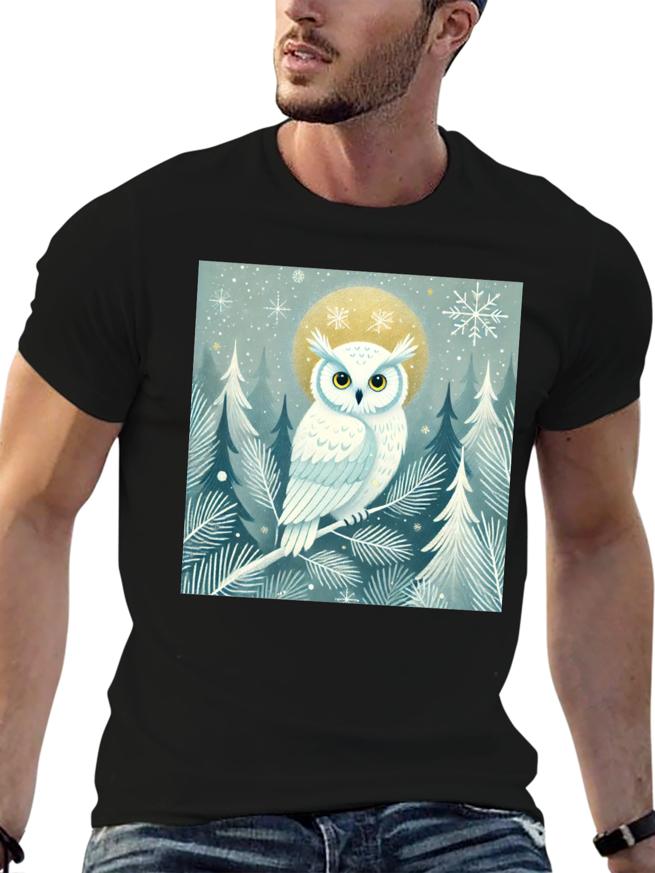 Winter Owl Graphic Tee