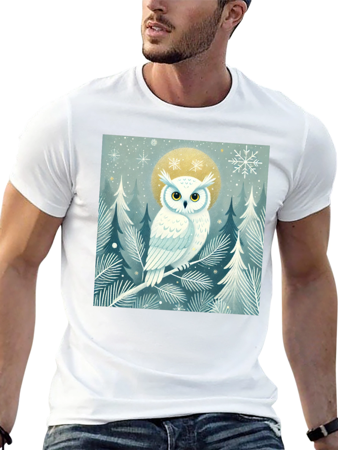 Winter Owl Graphic Tee