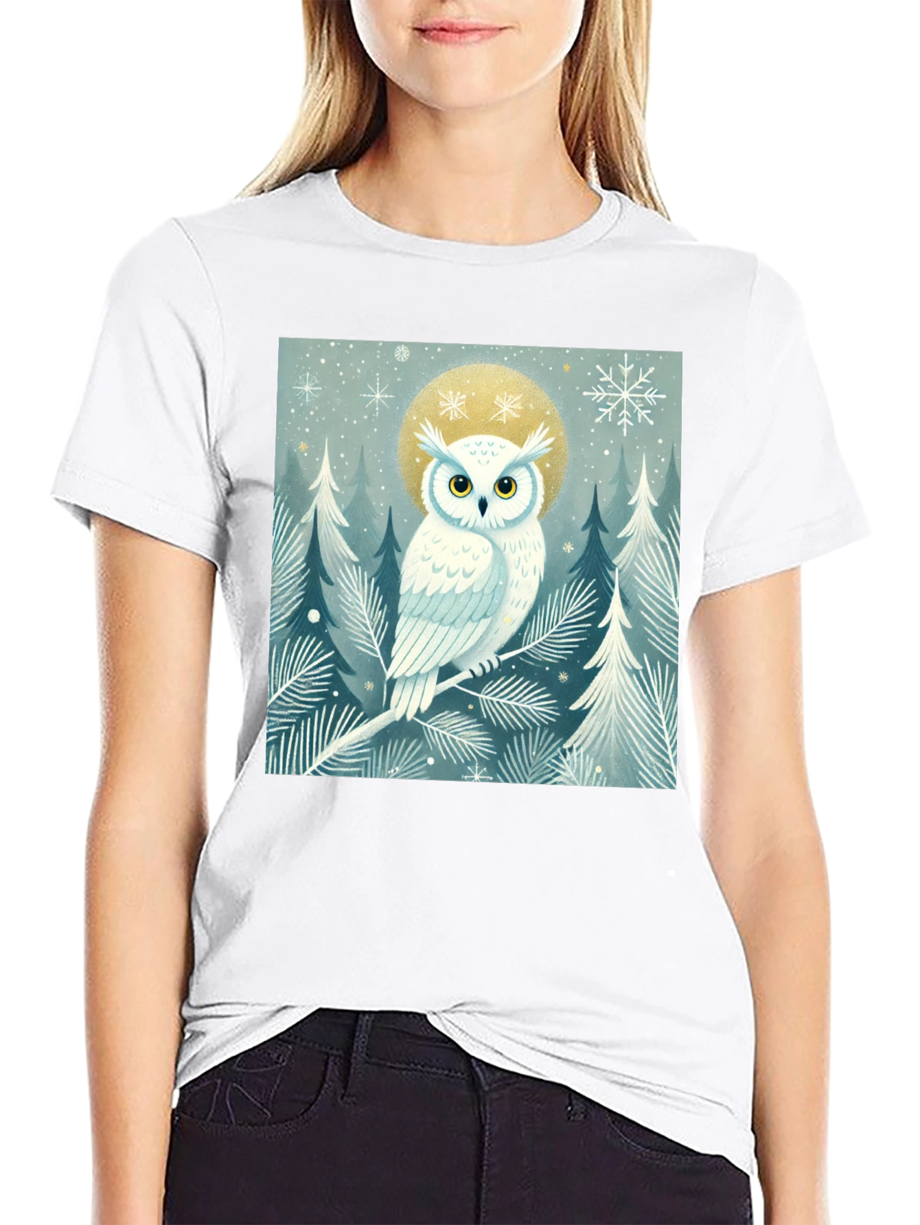 Winter Owl Graphic Tee