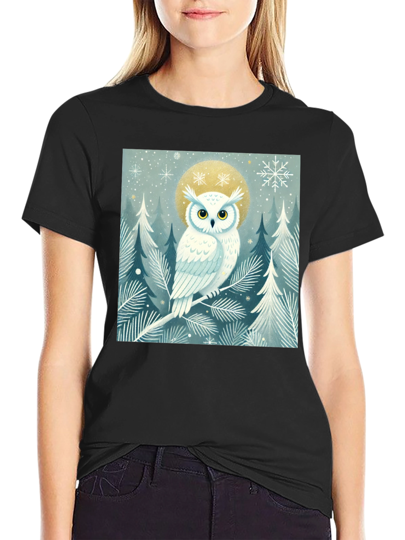 Winter Owl Graphic Tee