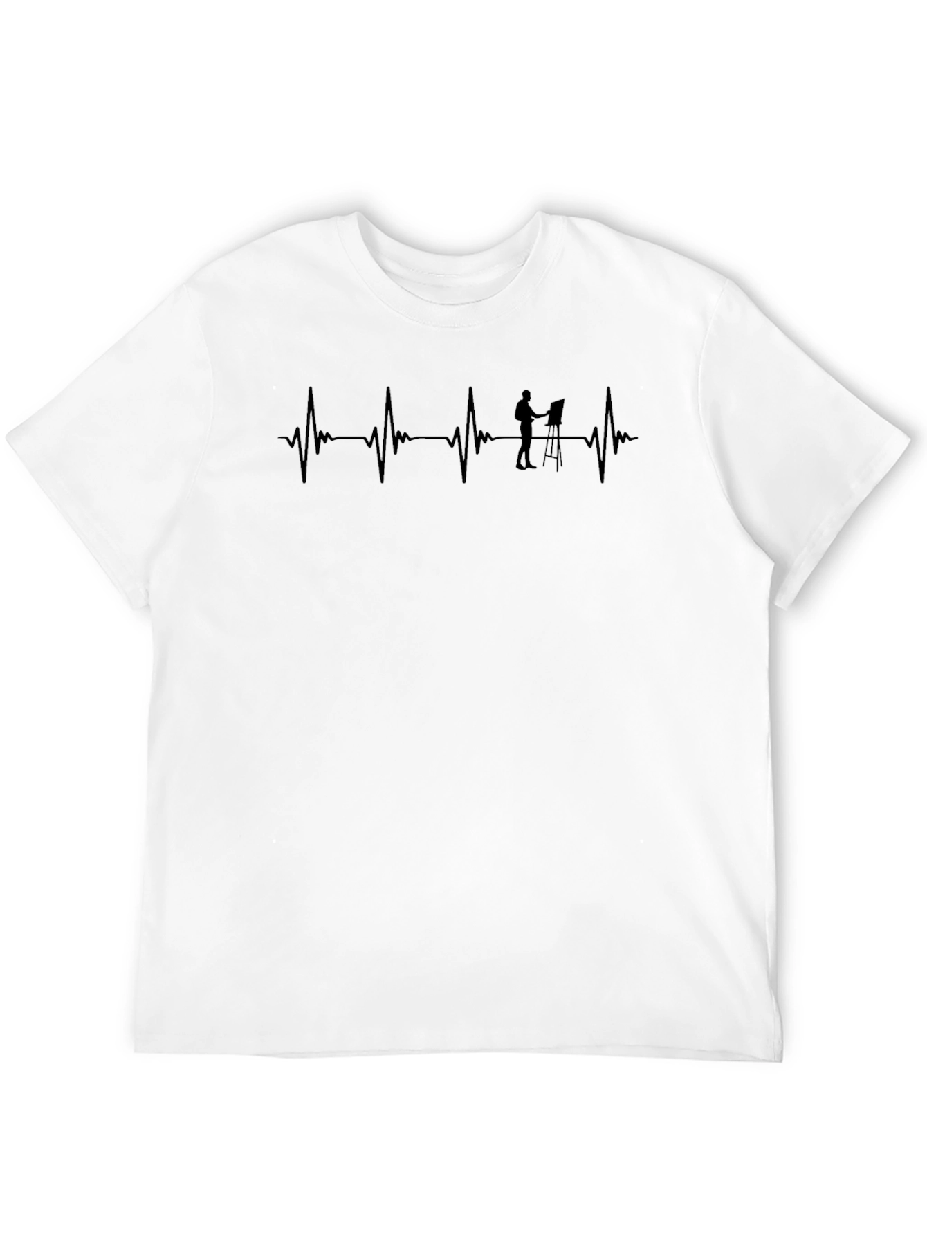Artist Heartbeat T-Shirt - Painters Pulse Tee