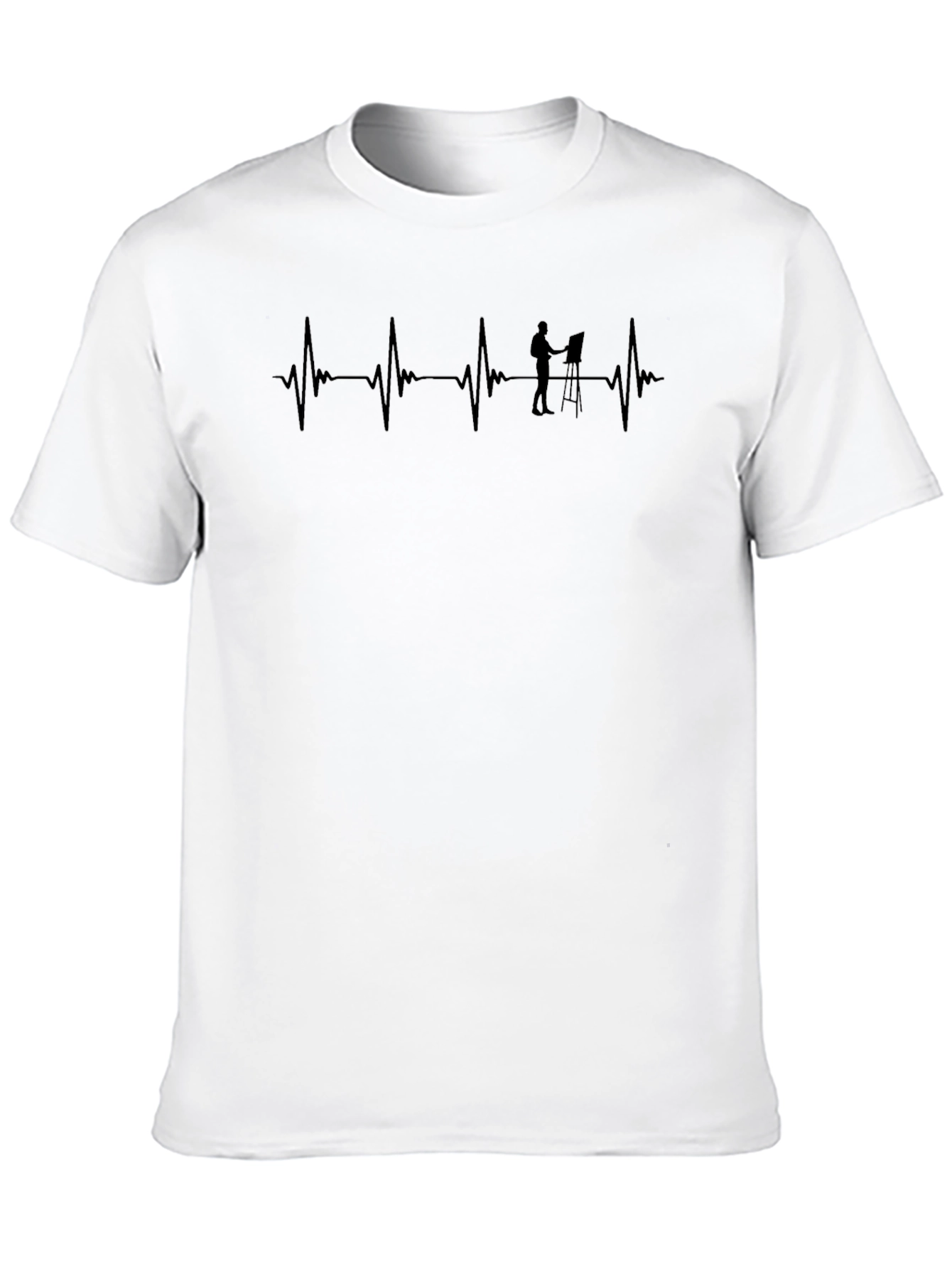 Artist Heartbeat T-Shirt - Painters Pulse Tee