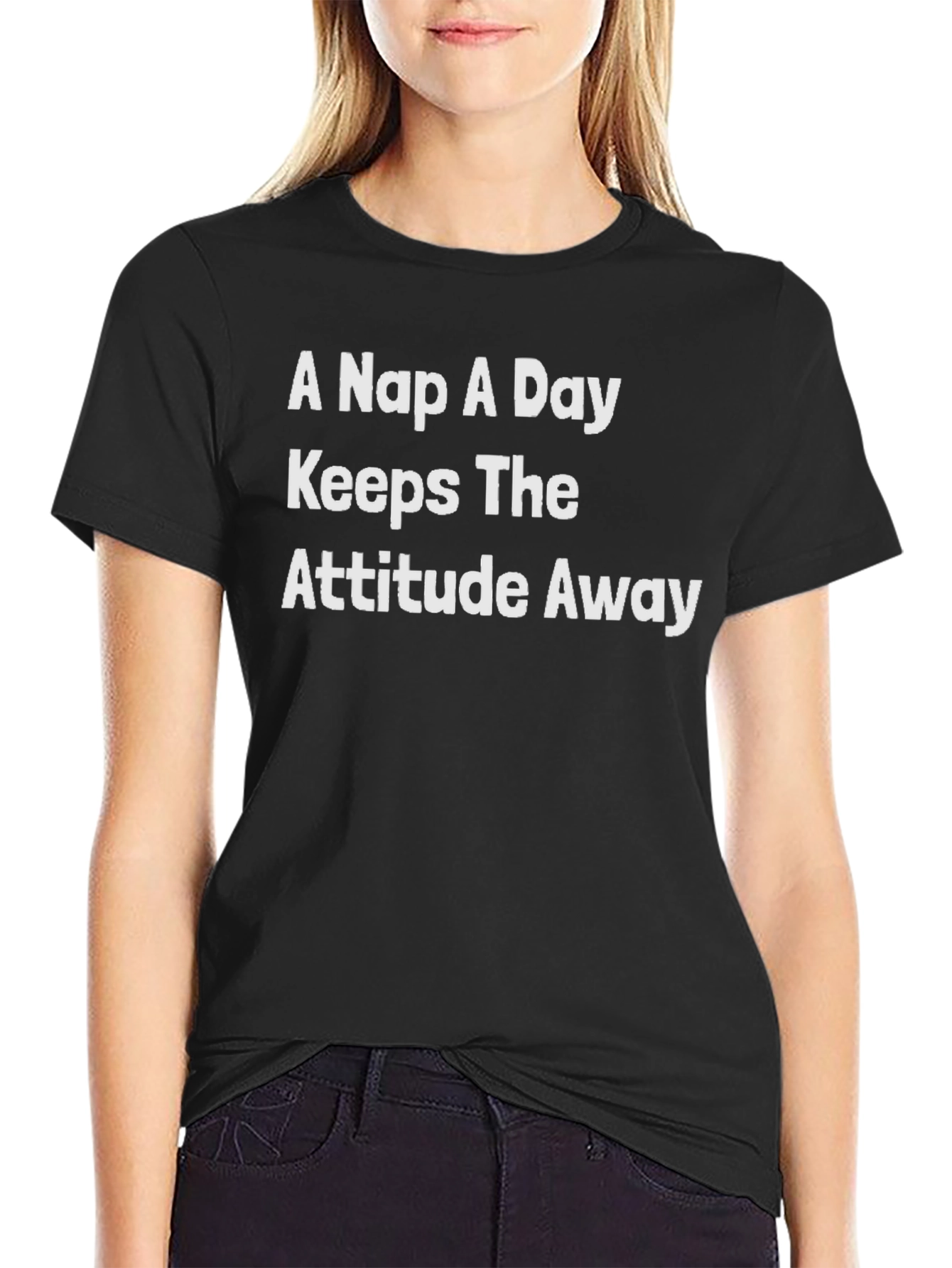 A Nap A Day T-Shirt: Attitude-Free Style!