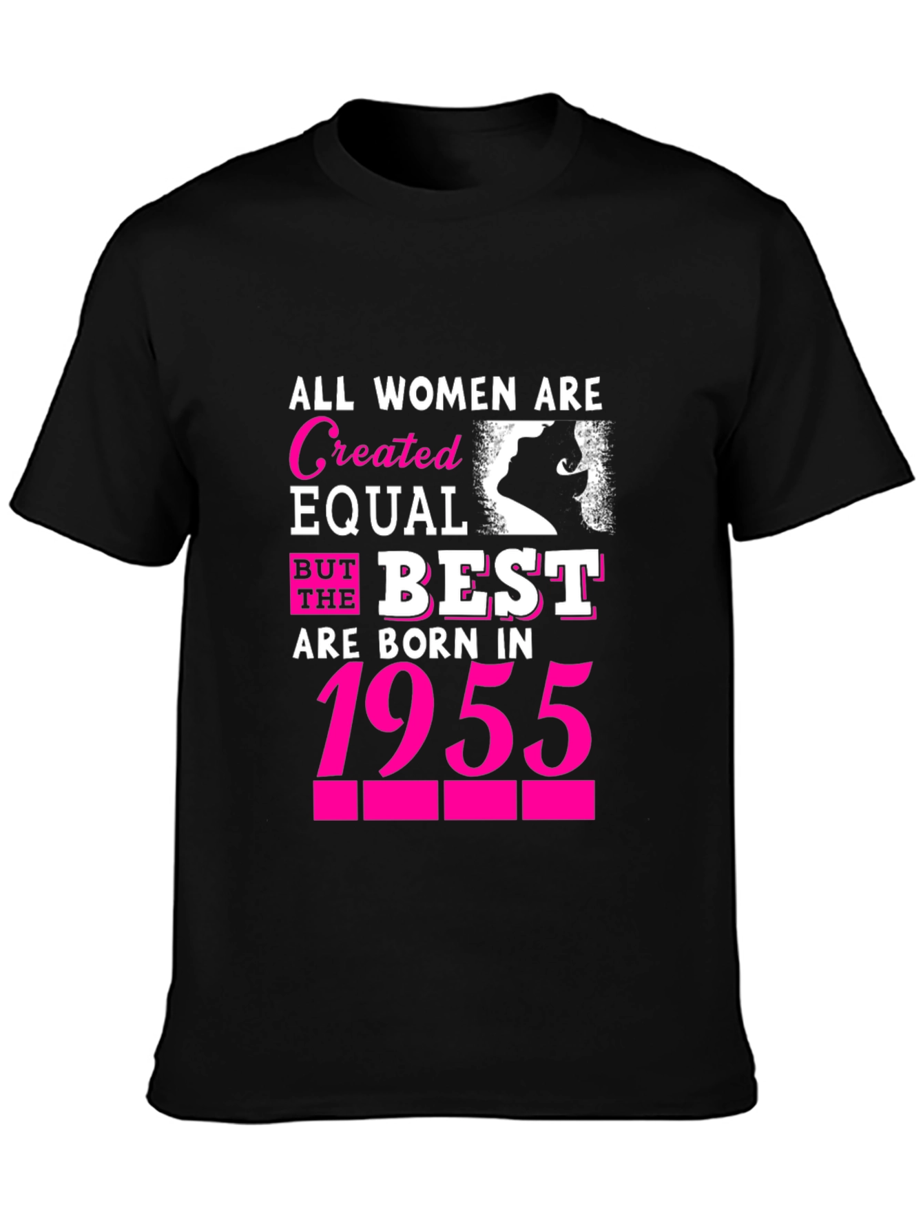 Women Born in 1955 T-Shirt - Birthday Gift