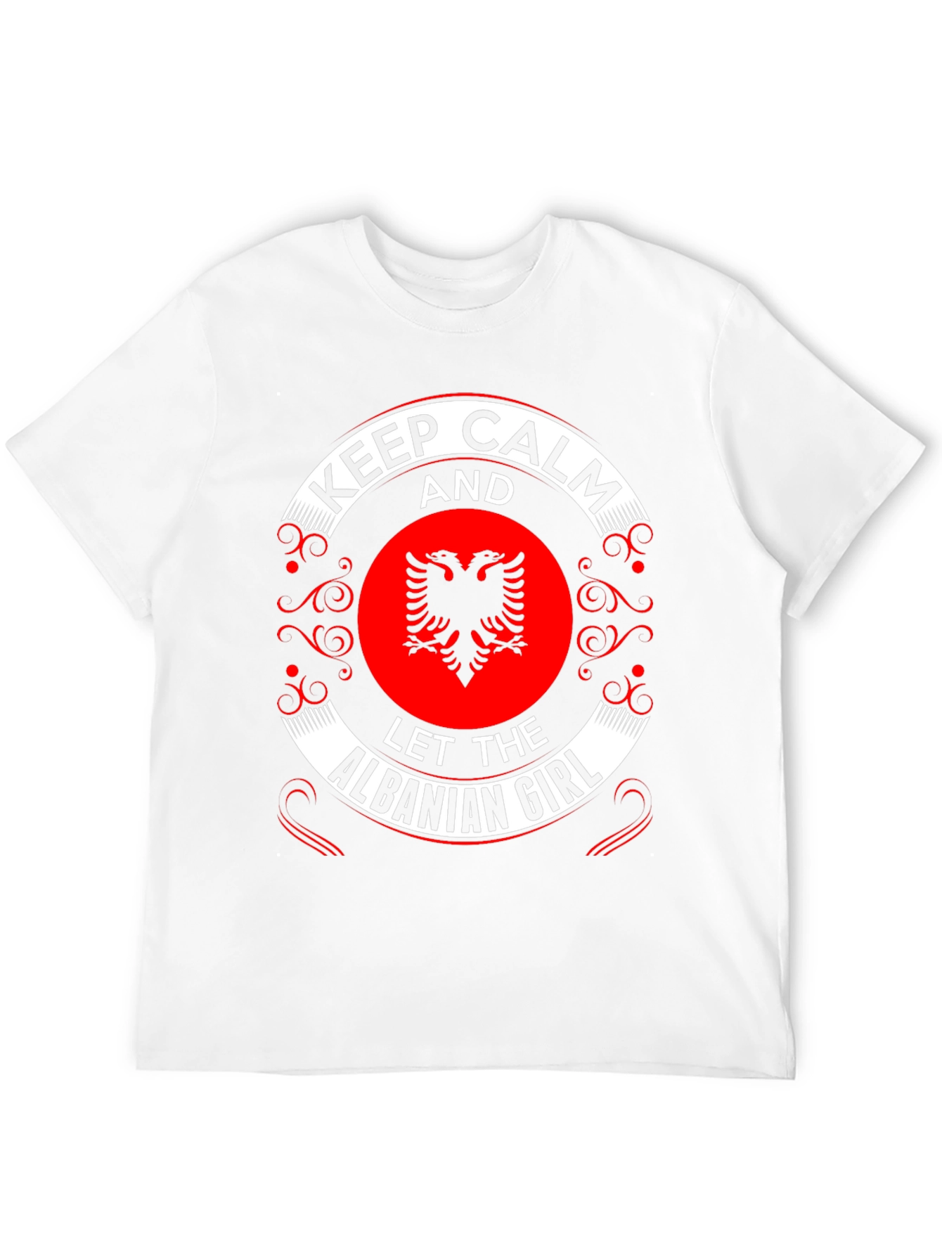Albanian Girl Keep Calm T-Shirt