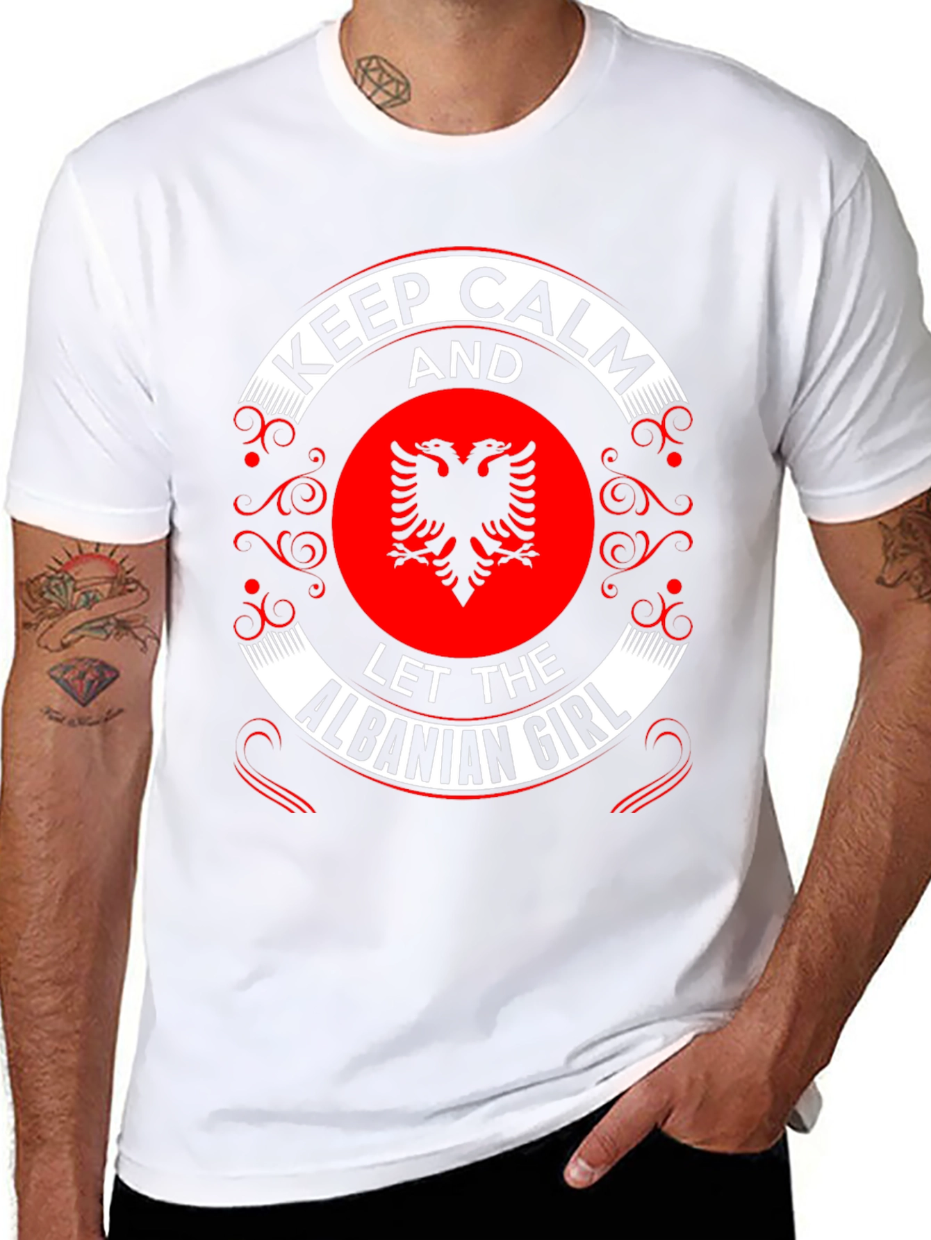 Albanian Girl Keep Calm T-Shirt