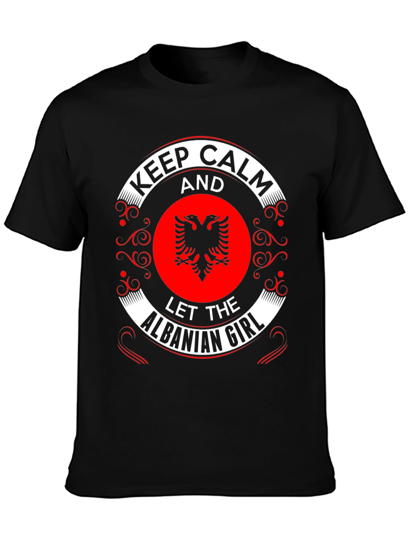 Albanian Girl Keep Calm T-Shirt