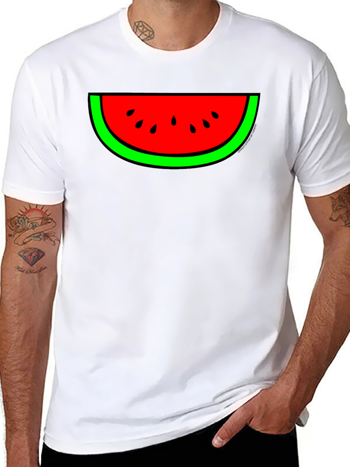 Watermelon Graphic Tee - Cool Summer Style!