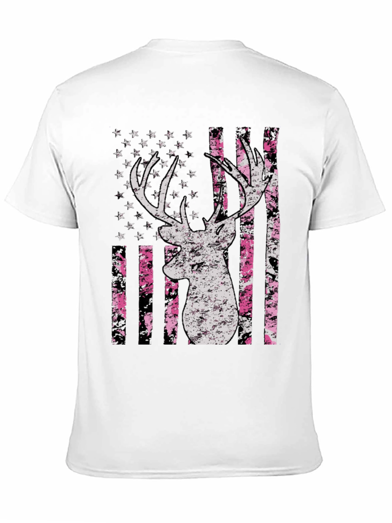 American Flag Deer Graphic Tee