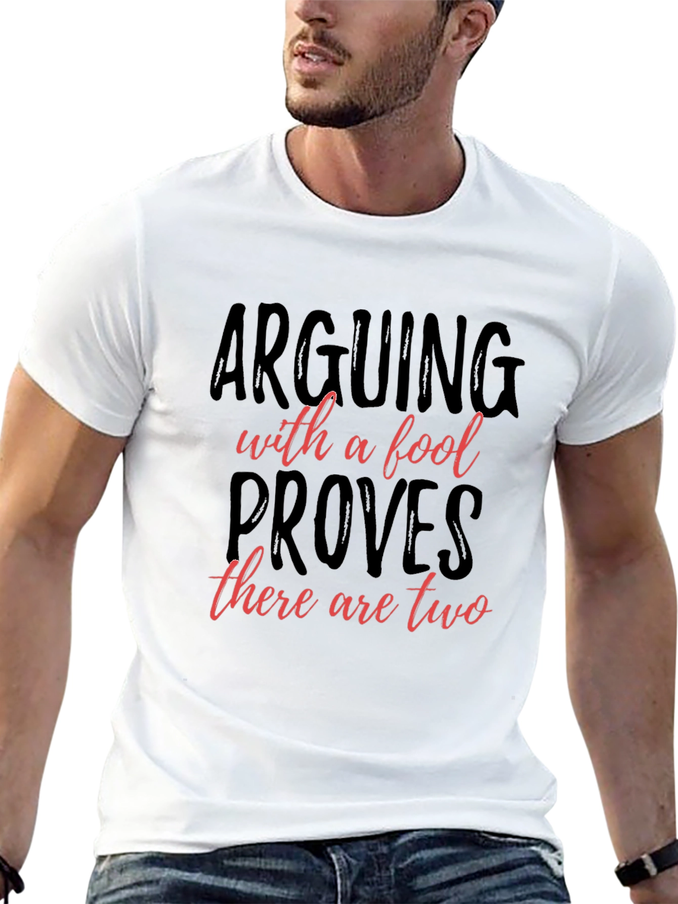 Arguing with a Fool T-Shirt