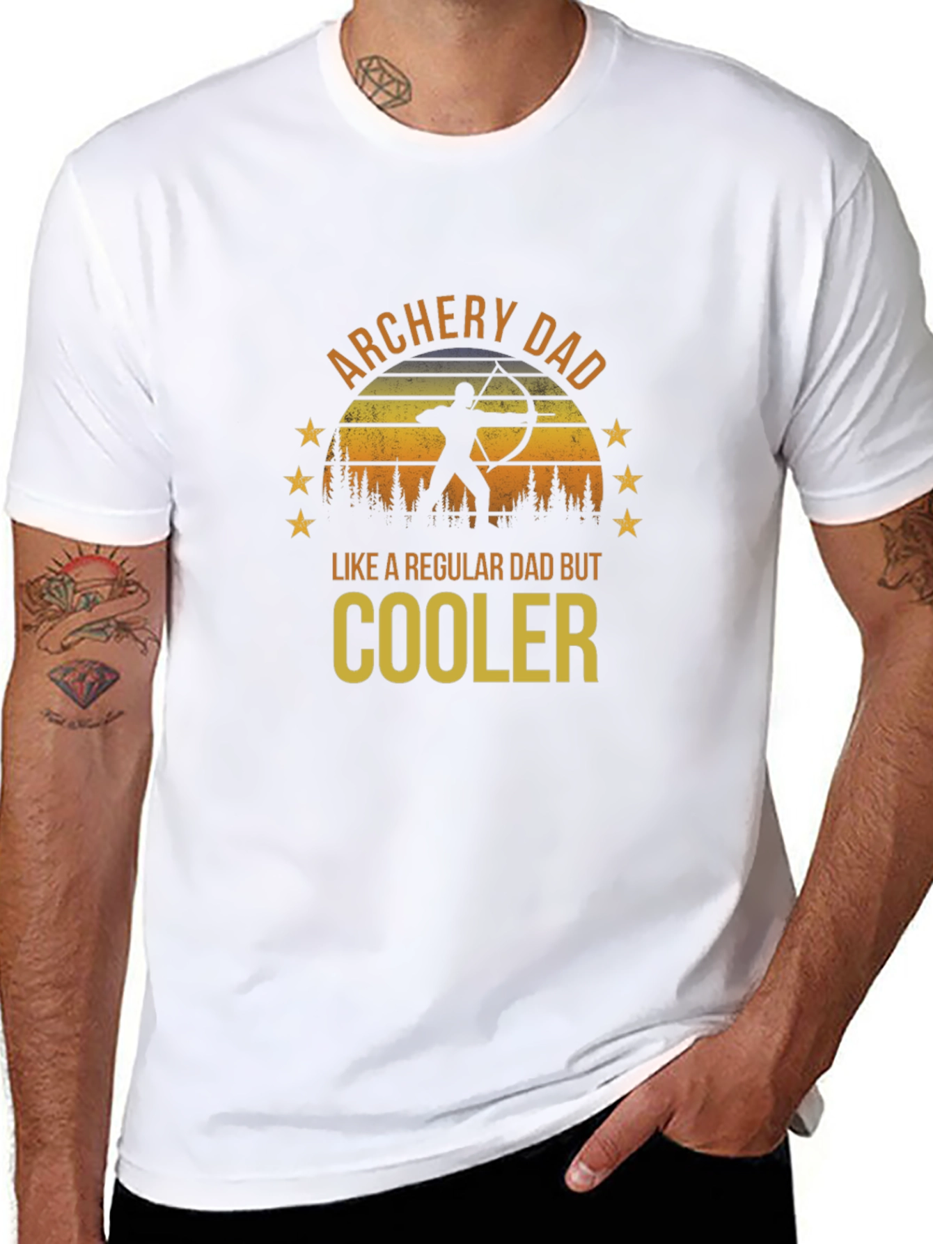Archery Dad T-Shirt - Cooler Than Regular Dads!