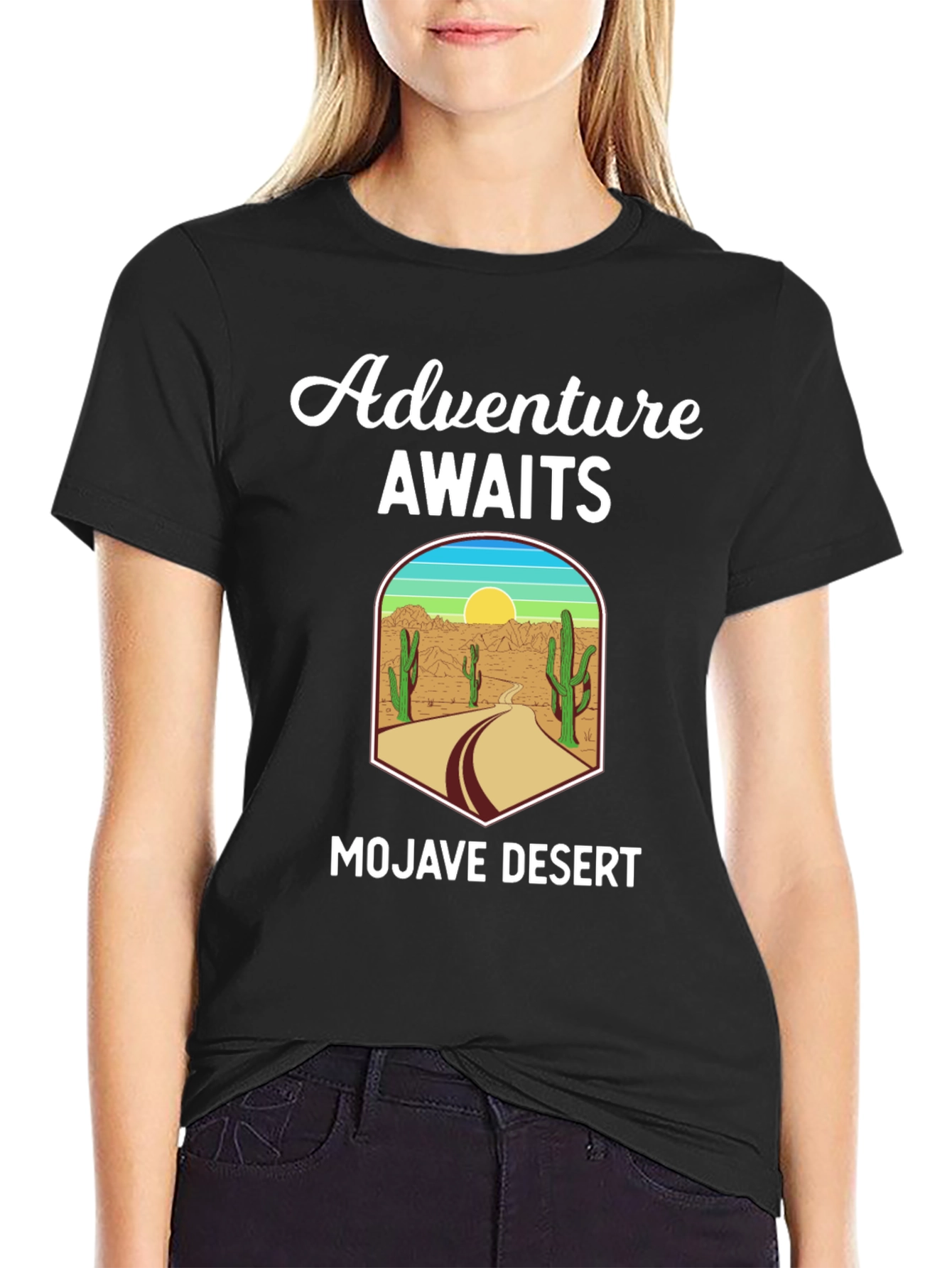 Adventure Awaits Mojave Desert Graphic Tee