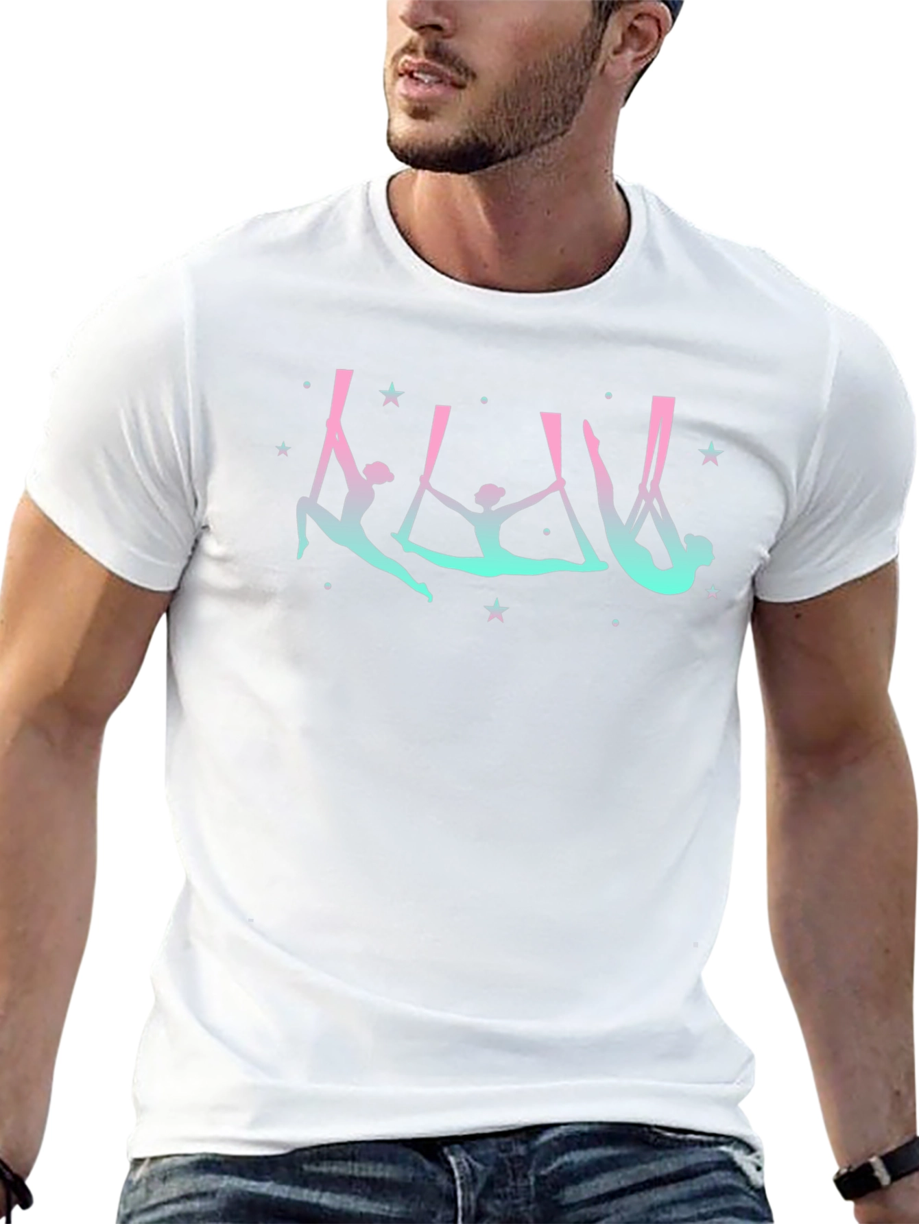Aerial Silks Black T-Shirt