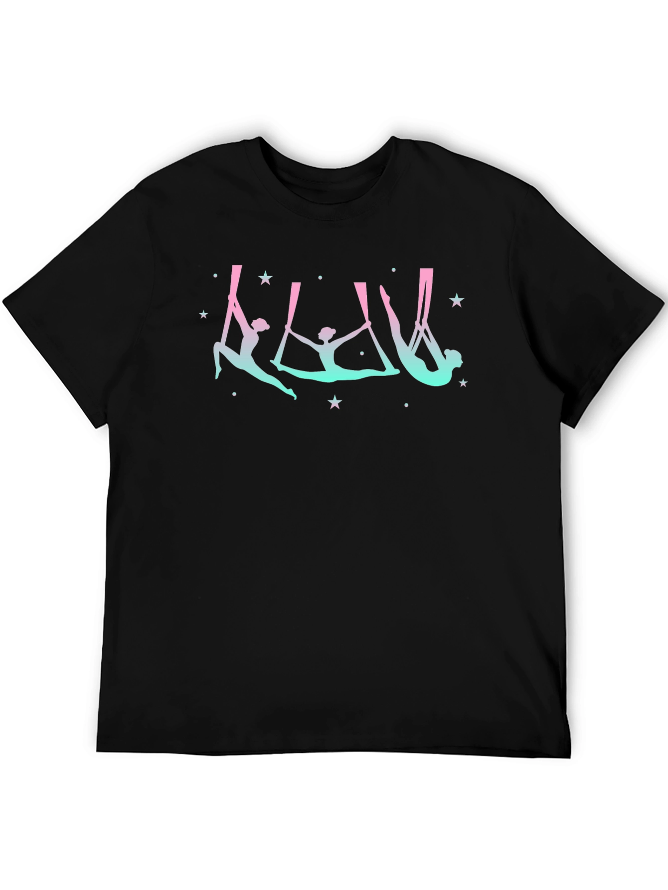 Aerial Silks Black T-Shirt