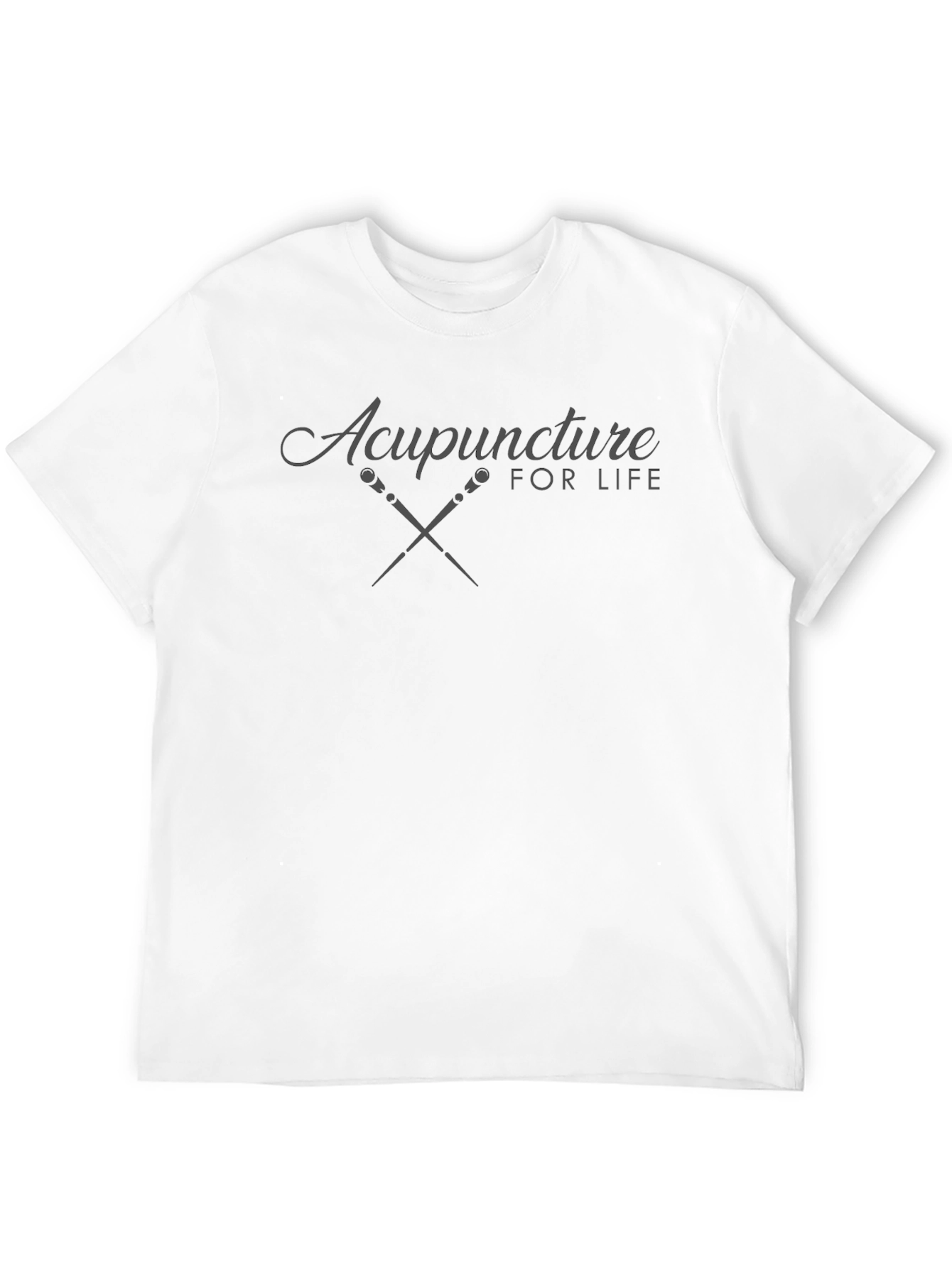 Acupuncture for Life Black T-Shirt