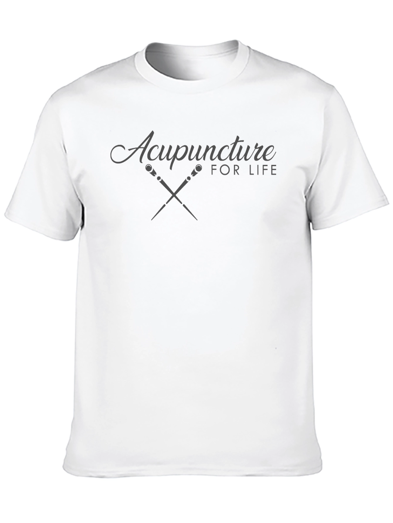 Acupuncture for Life Black T-Shirt
