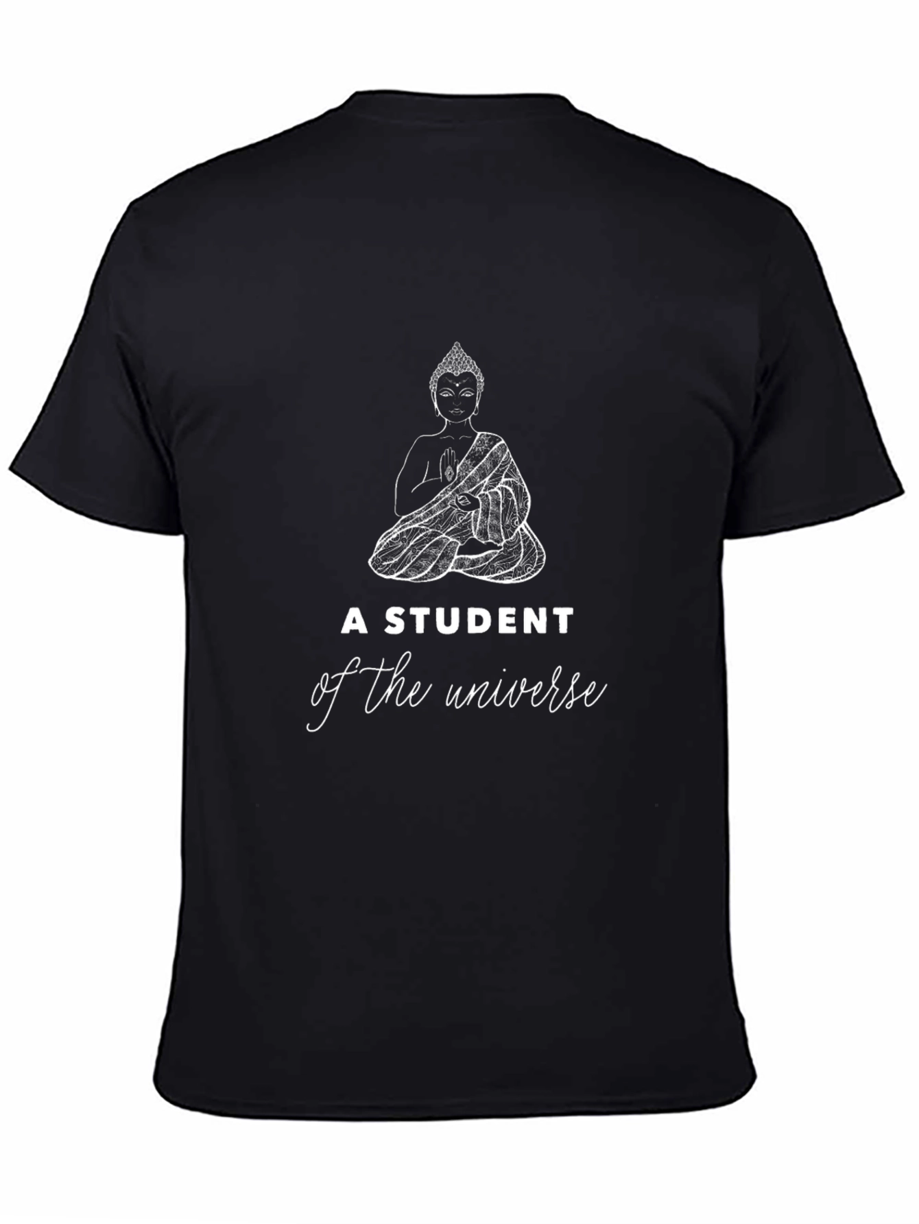 A Student of the Universe Black T-Shirt