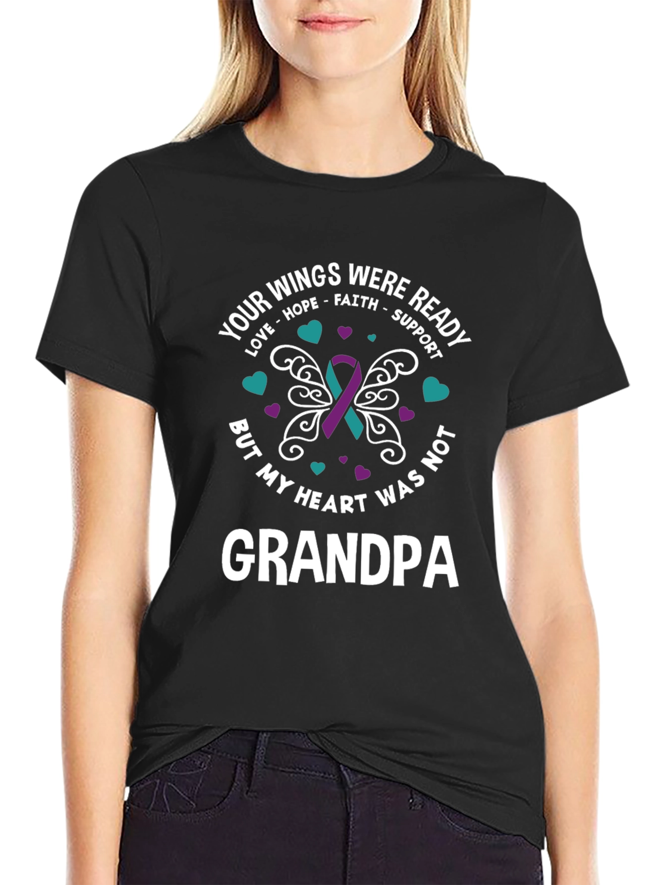 Your Wings Were Ready Grandpa T-Shirt