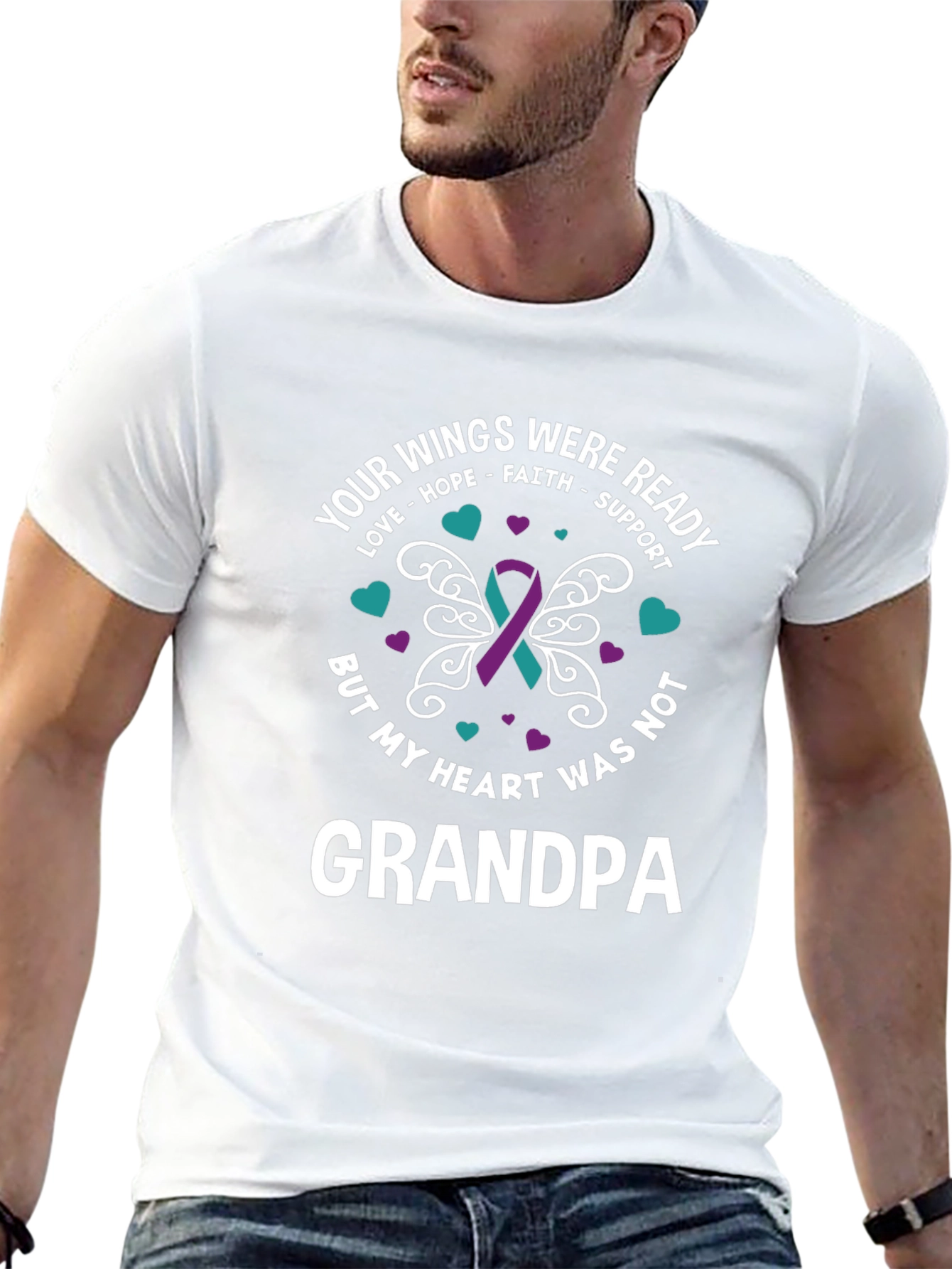 Your Wings Were Ready Grandpa T-Shirt