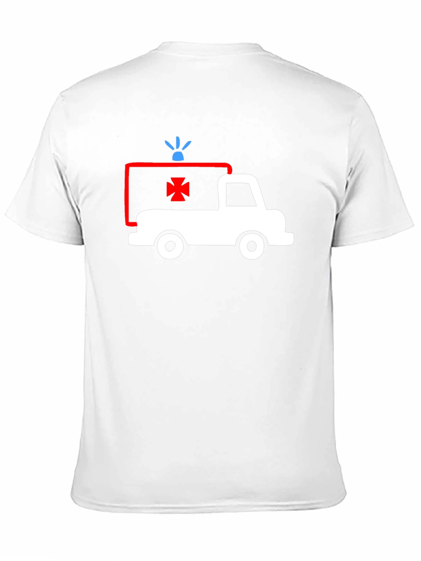 Ambulance Graphic T-Shirt - Classic Style