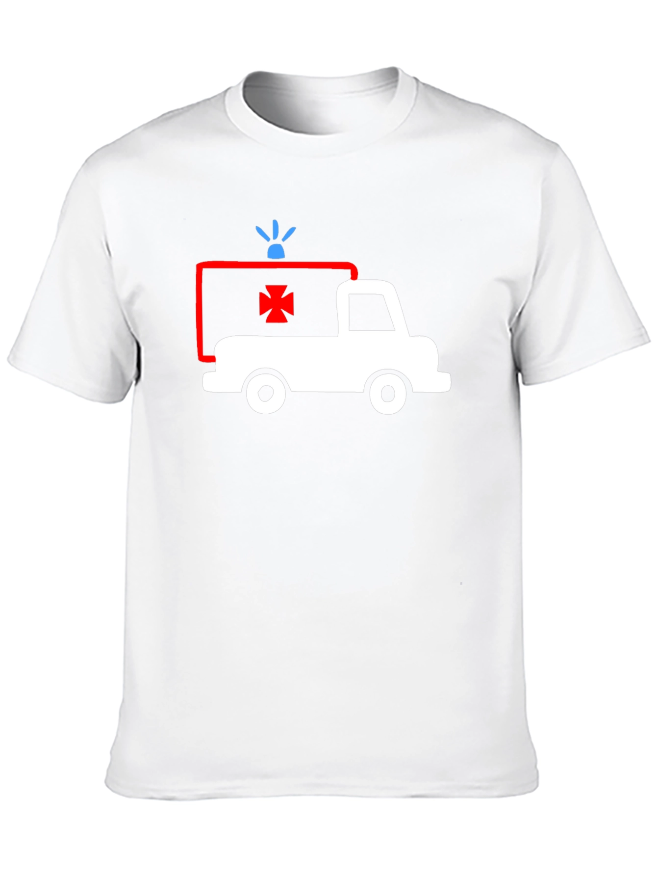 Ambulance Graphic T-Shirt - Classic Style