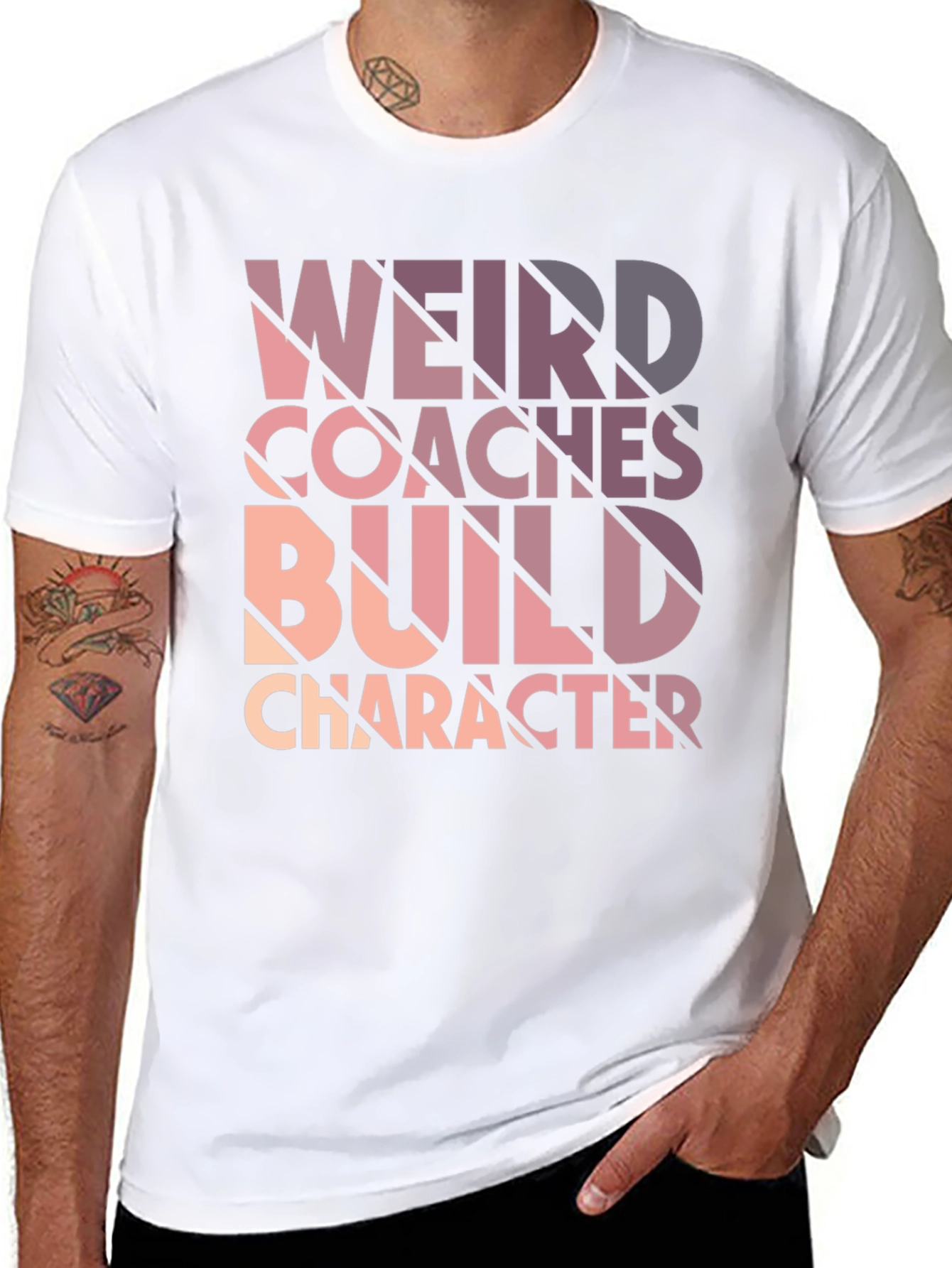 Weird Coaches Build Character T-Shirt
