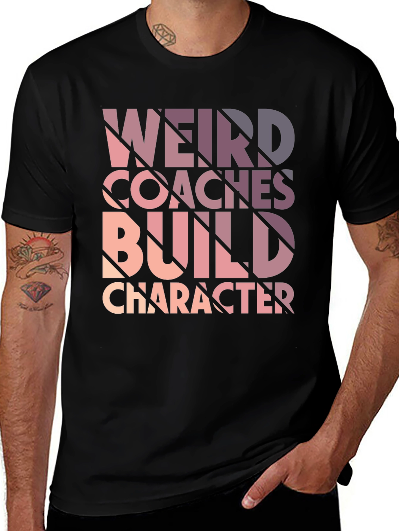 Weird Coaches Build Character T-Shirt