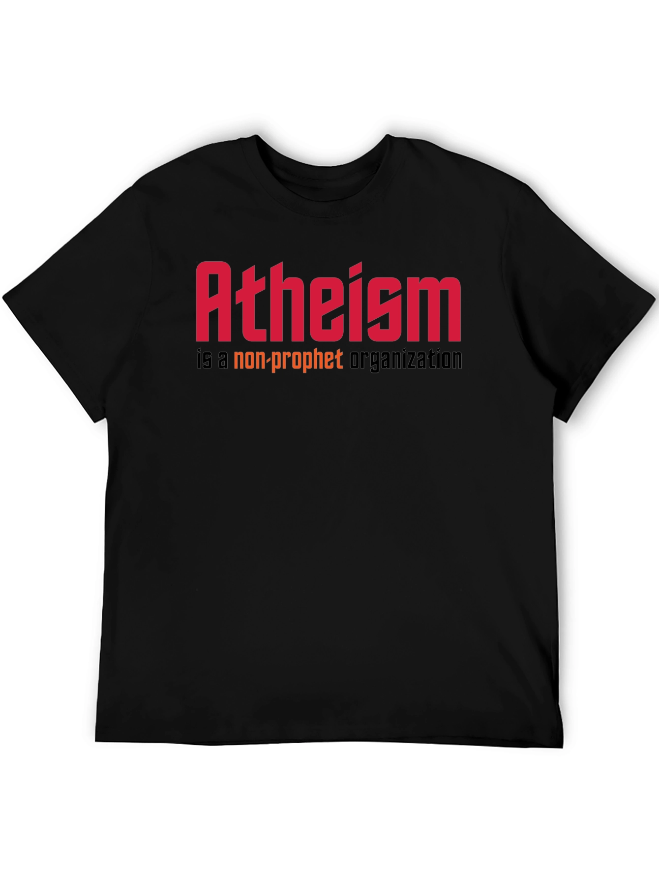 Atheism Non-Profit T-Shirt - Bold Statement Tee