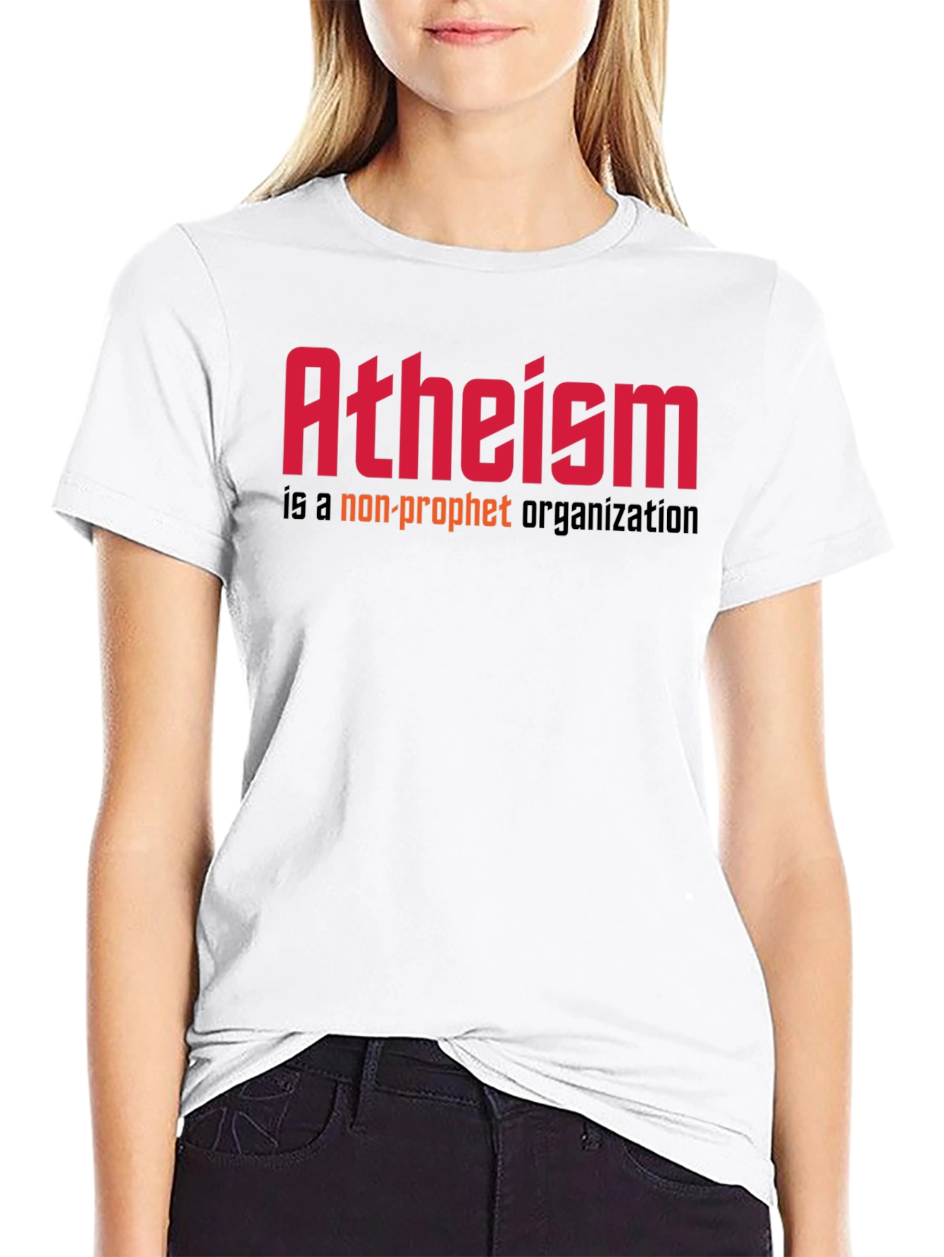 Atheism Non-Profit T-Shirt - Bold Statement Tee